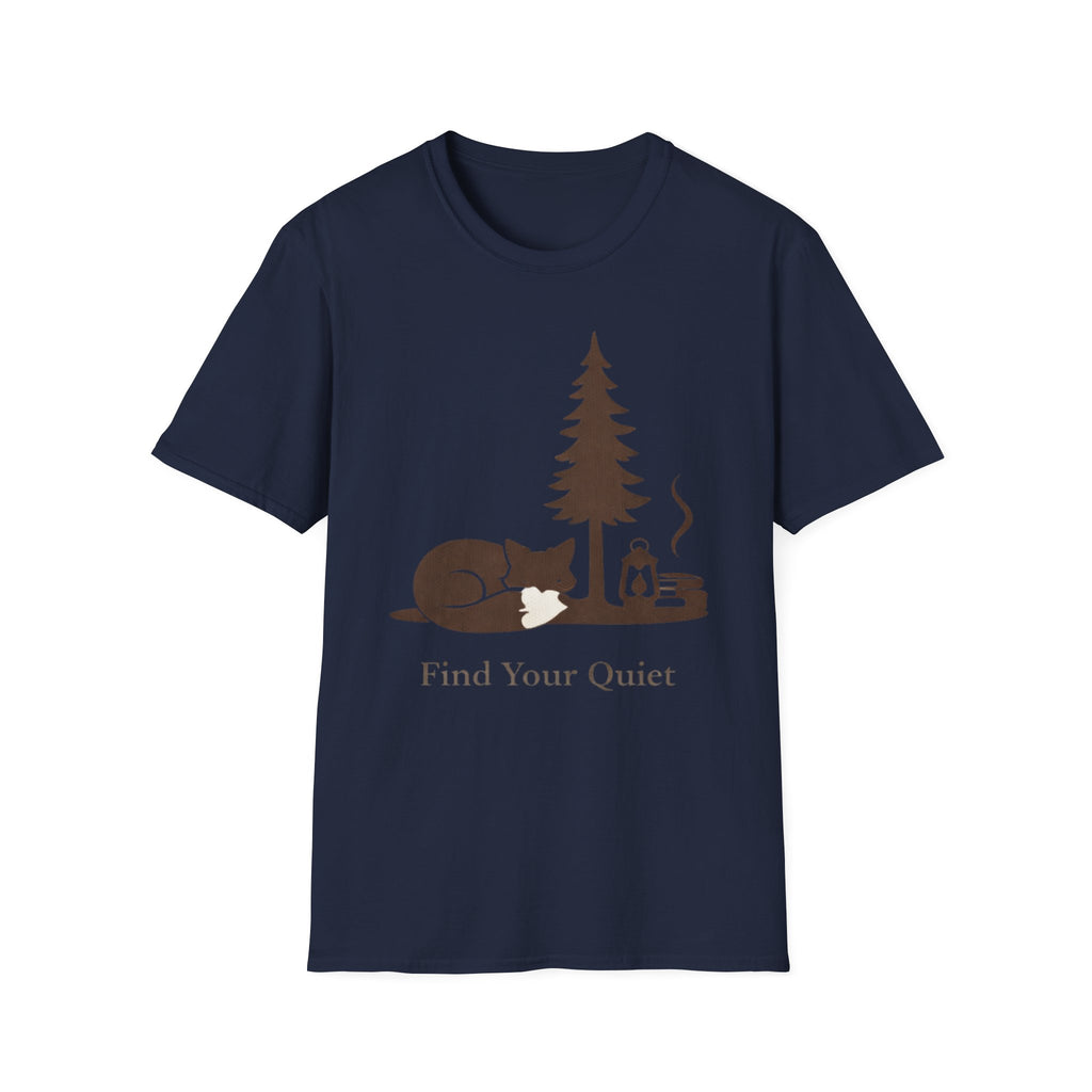Find Your Quiet  Brown T-Shirt