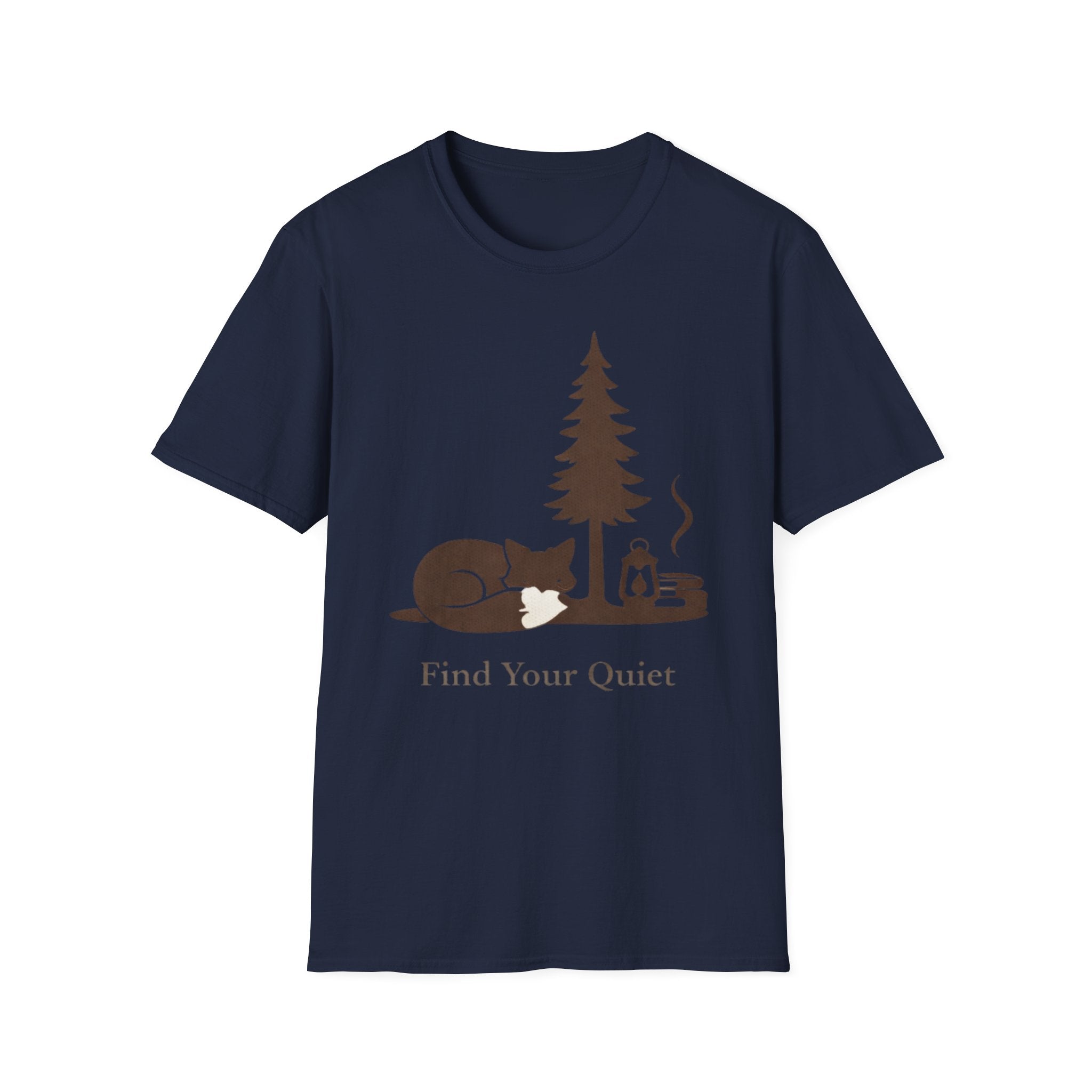 Find Your Quiet  Brown T-Shirt