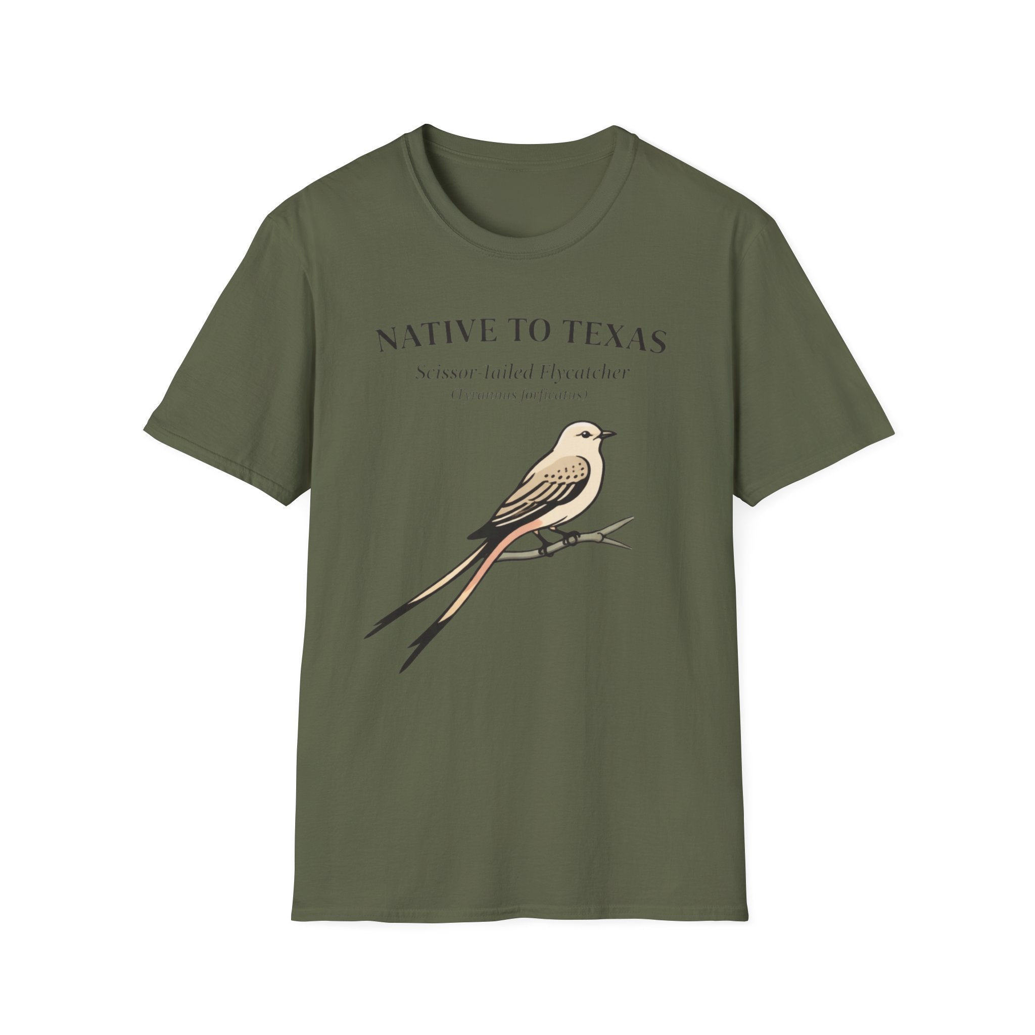 Native to Texas Scissor-Tailed Flycatcher T-Shirt