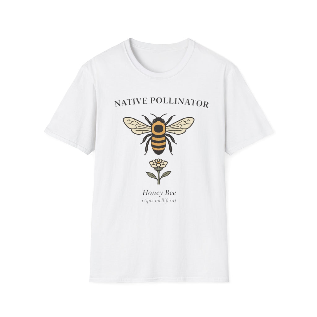 Native Pollinator Honey Bee T-Shirt
