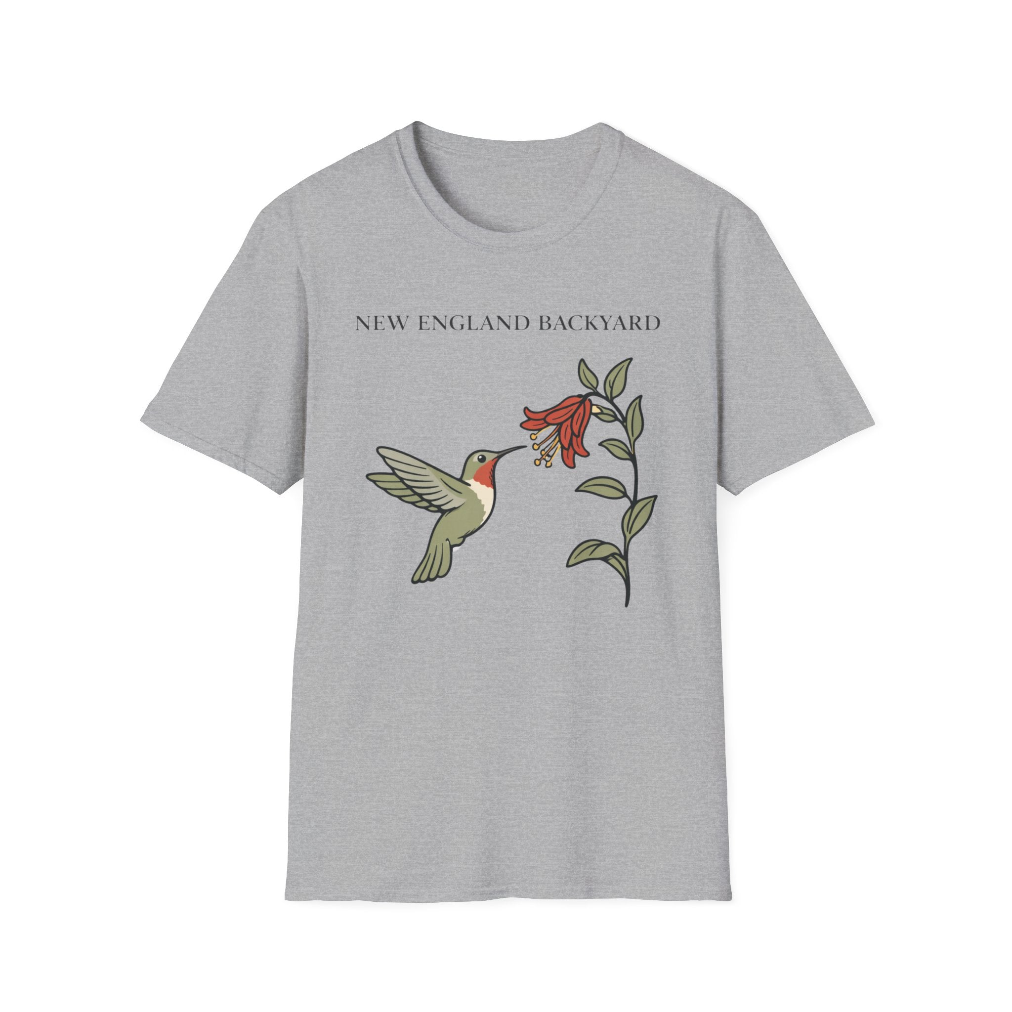 New England Backyard Hummingbird T-Shirt