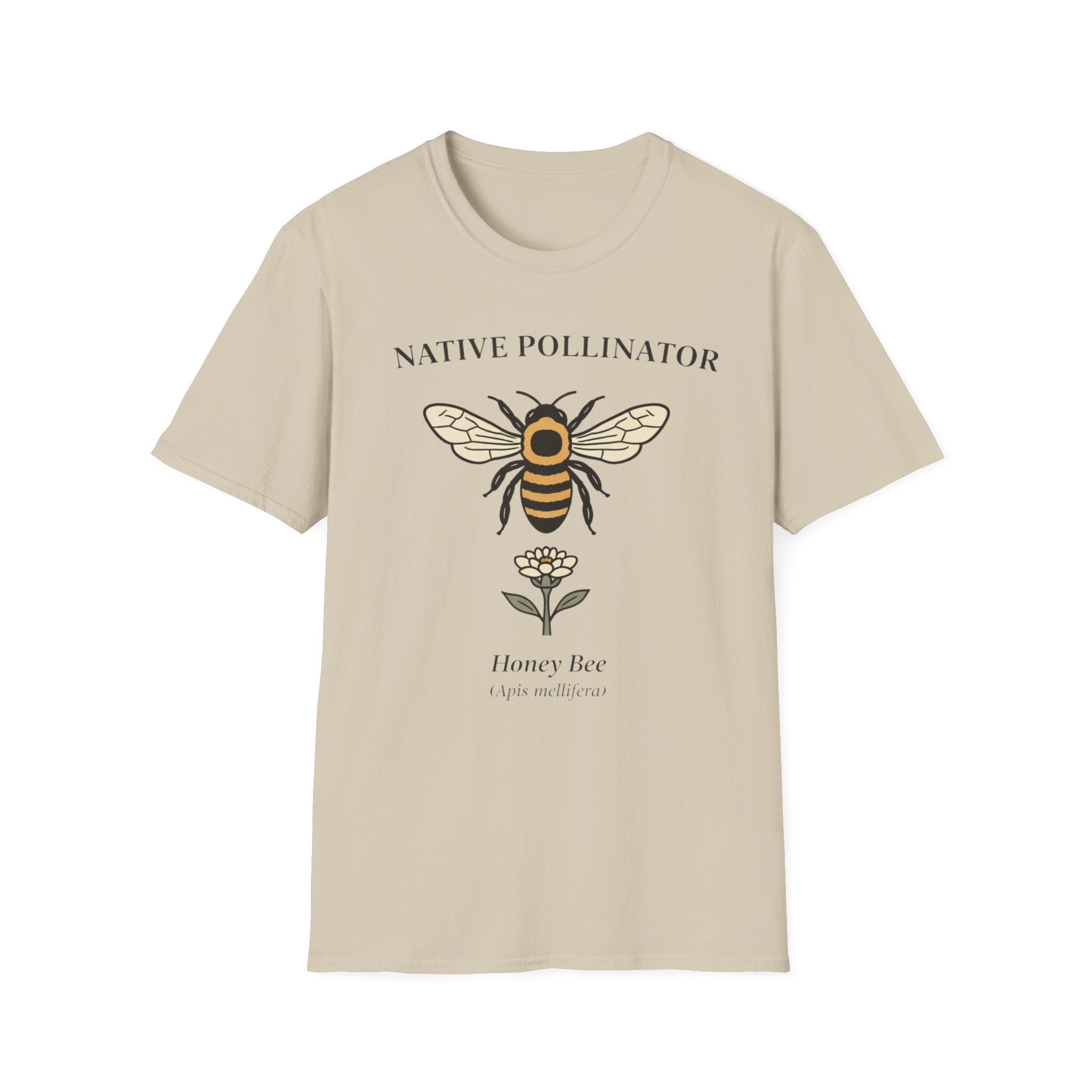 Native Pollinator Honey Bee T-Shirt