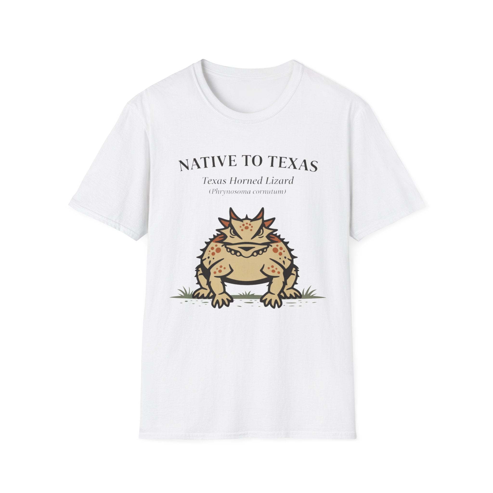 Native to Texas Texas Horned Lizard T-Shirt
