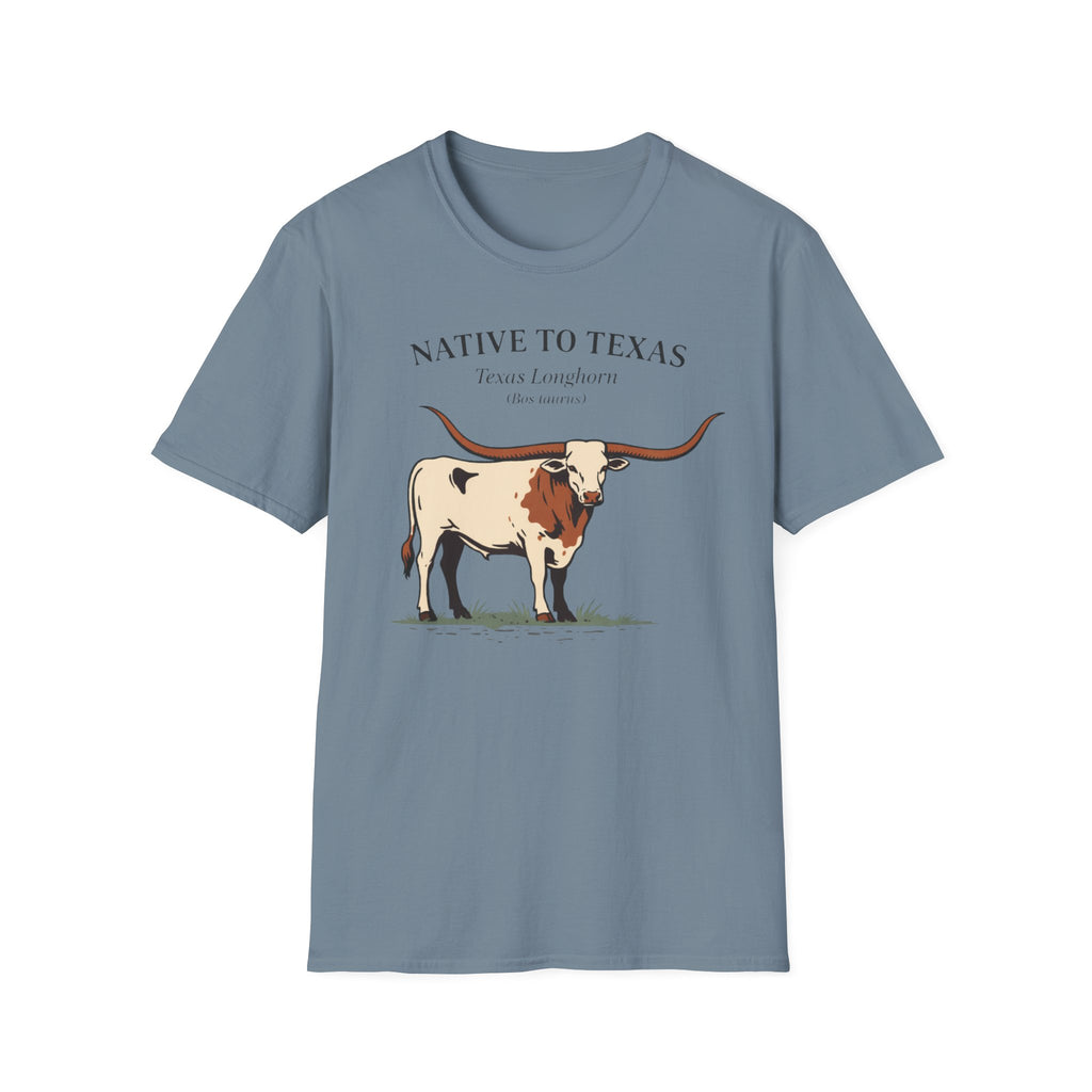 Native to Texas Texas Longhorn T-Shirt