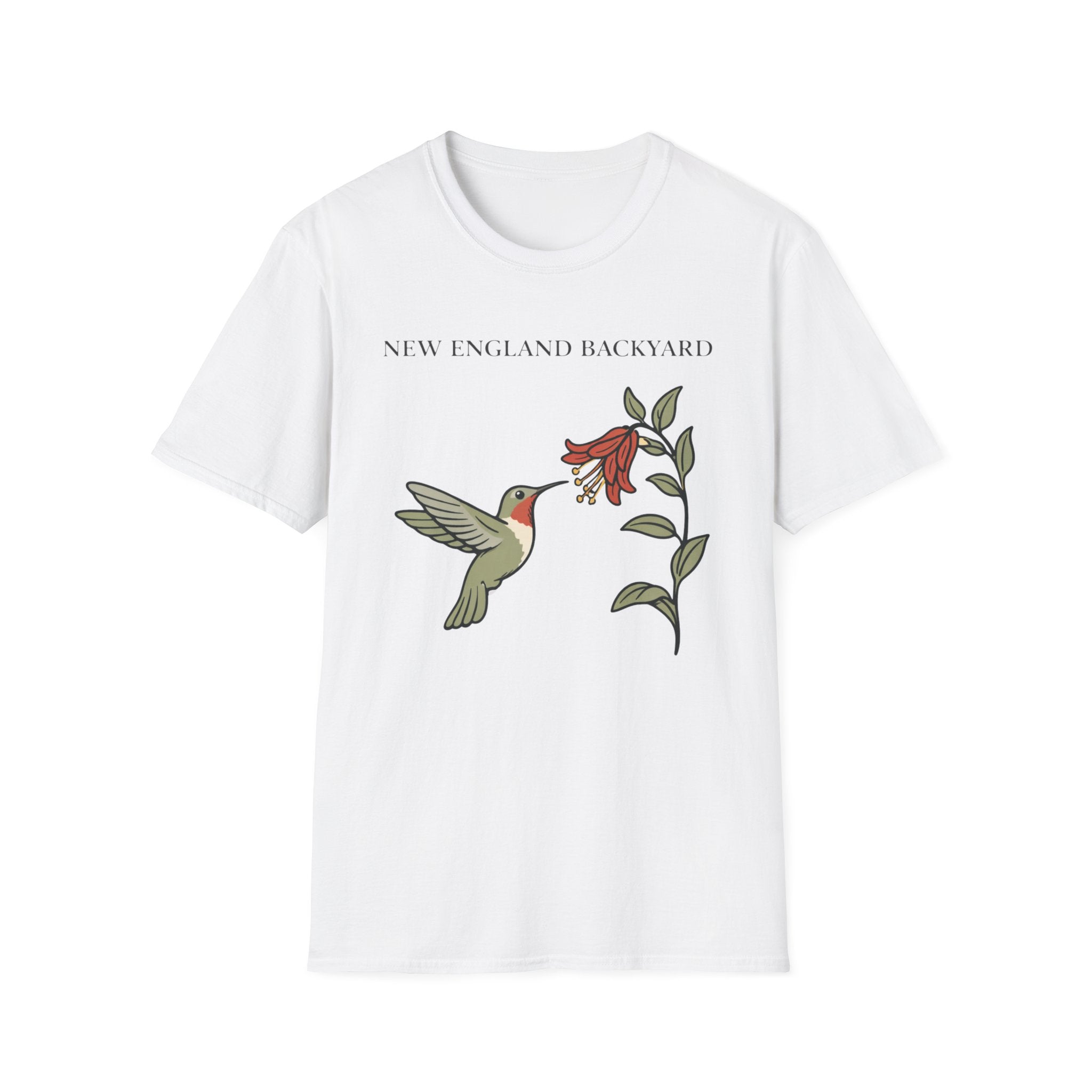 New England Backyard Hummingbird T-Shirt