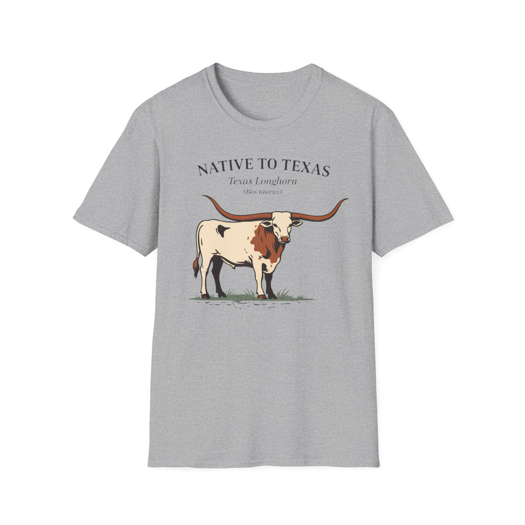 Native to Texas Texas Longhorn T-Shirt