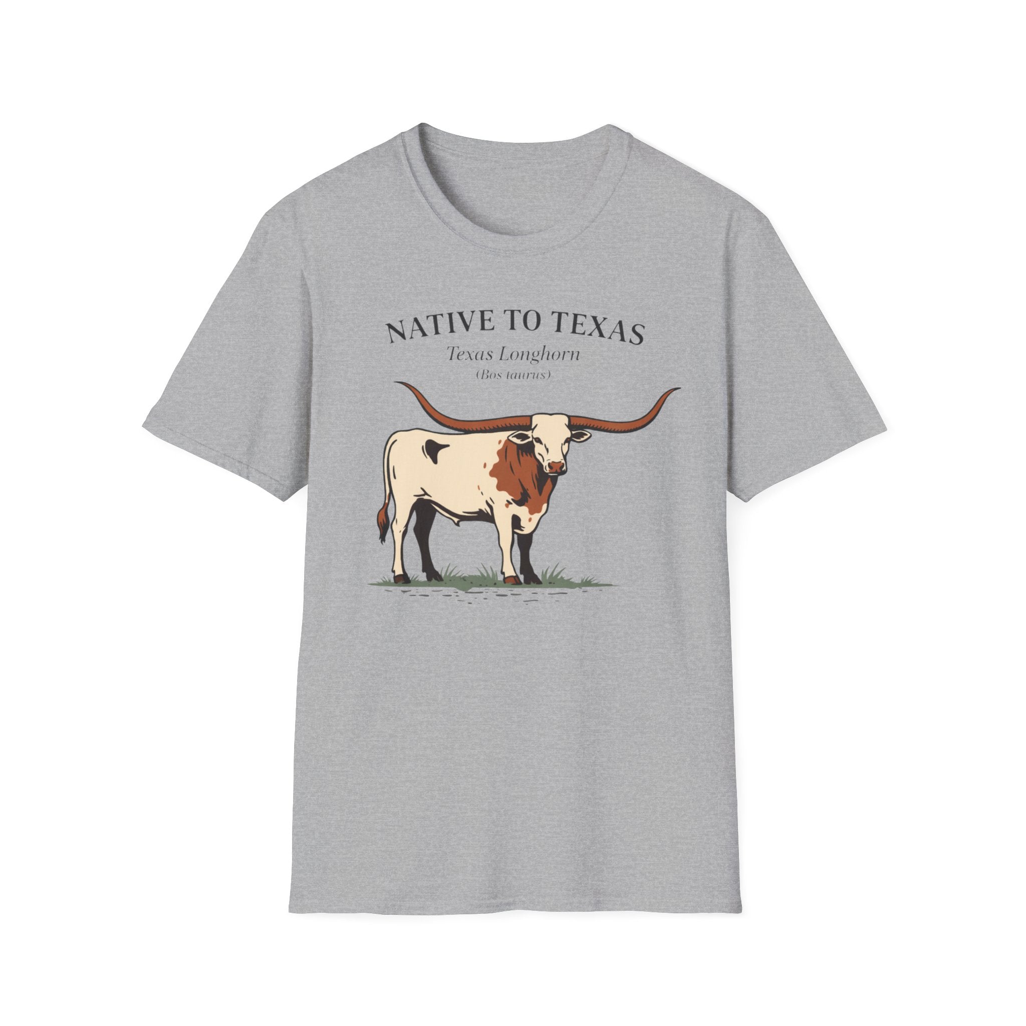 Native to Texas Texas Longhorn T-Shirt