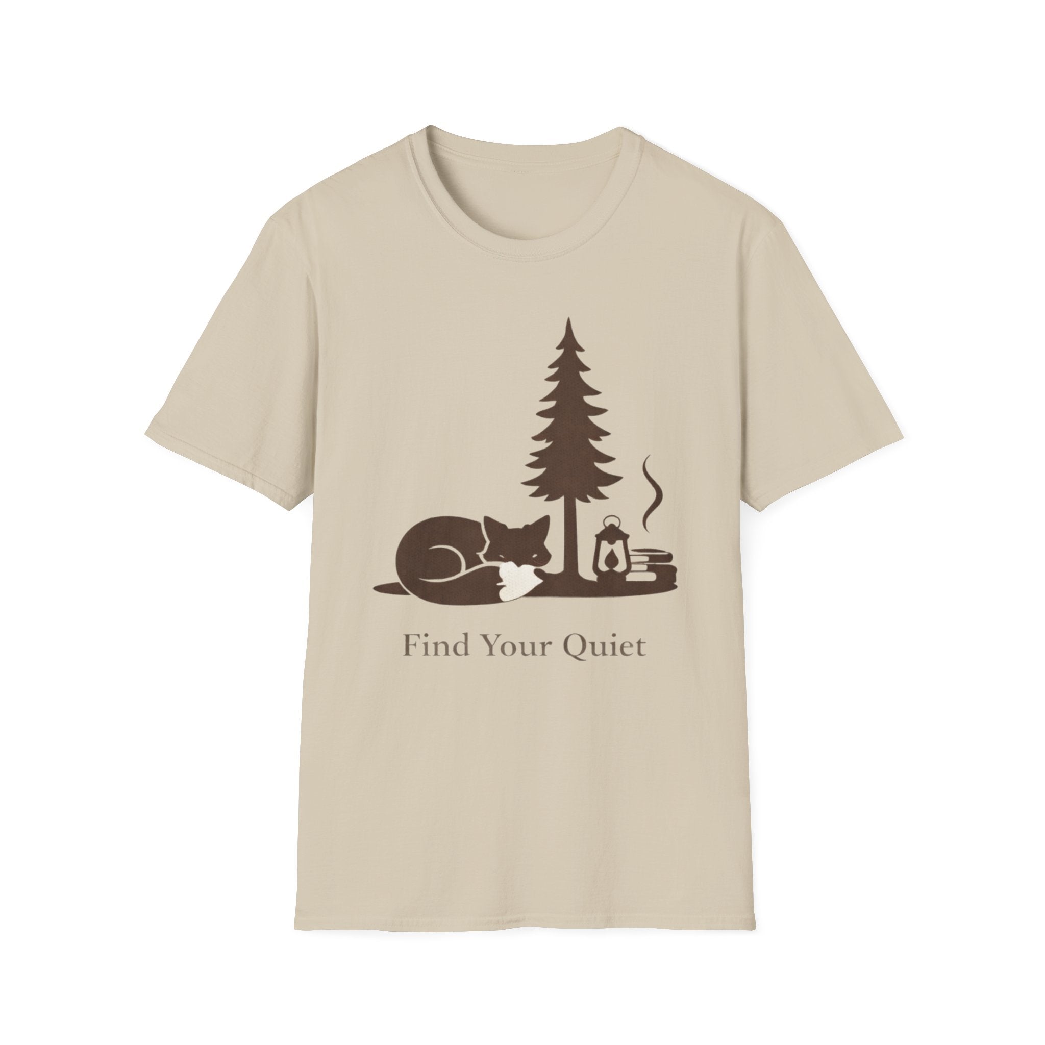 Find Your Quiet  Brown T-Shirt