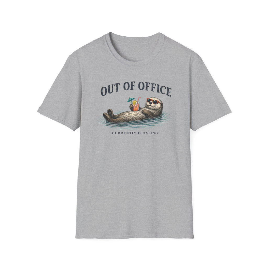 Out Of Office Currently Floating T-Shirt