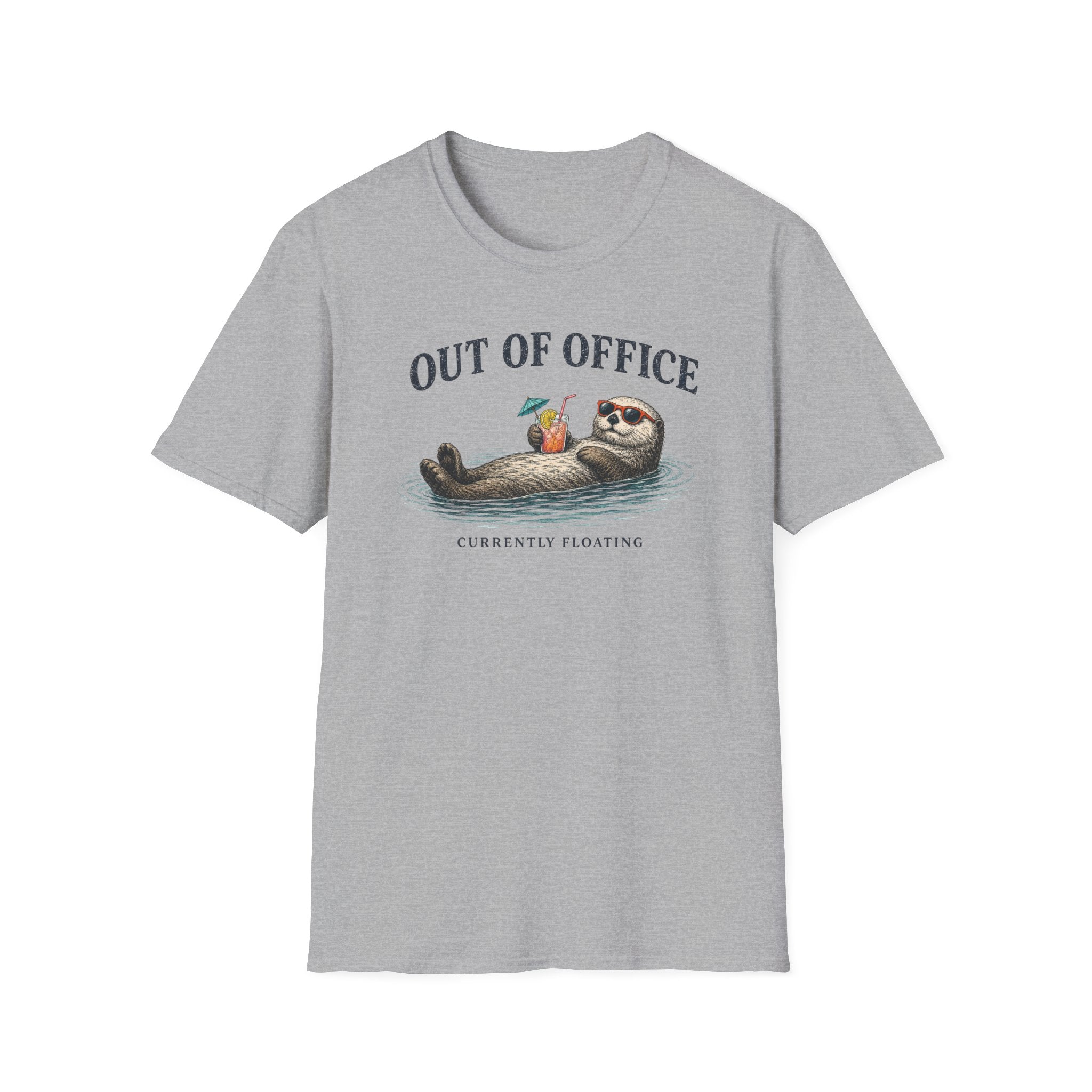 Out Of Office Currently Floating T-Shirt