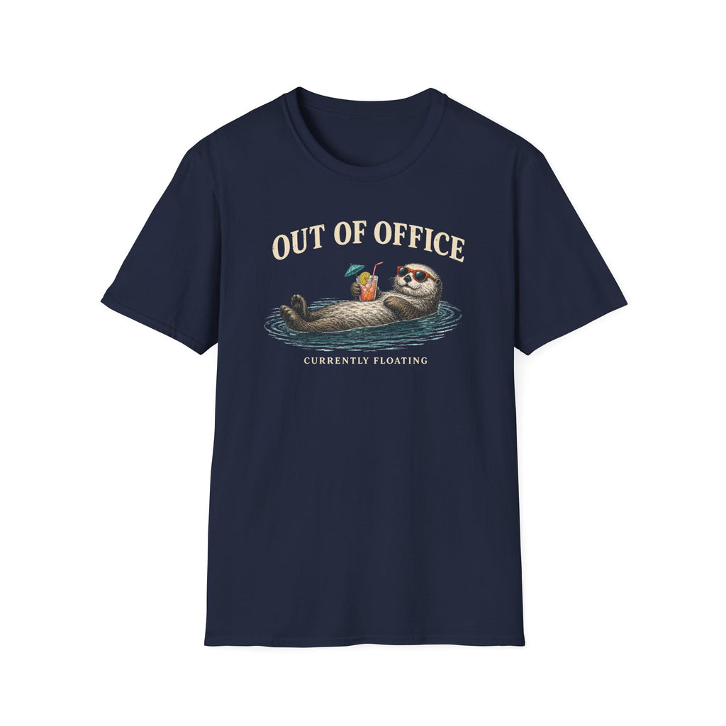 Out Of Office Currently Floating T-Shirt