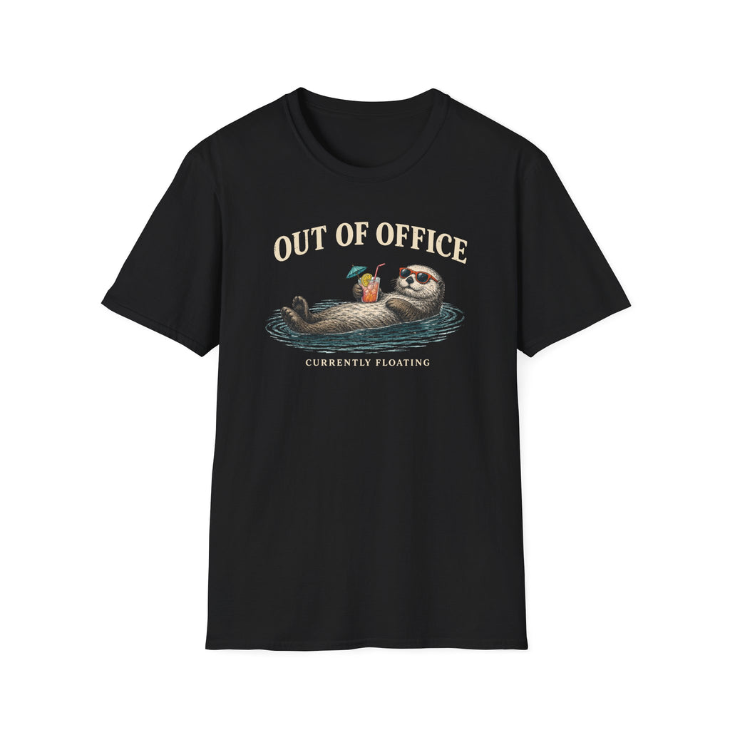 Out Of Office Currently Floating T-Shirt