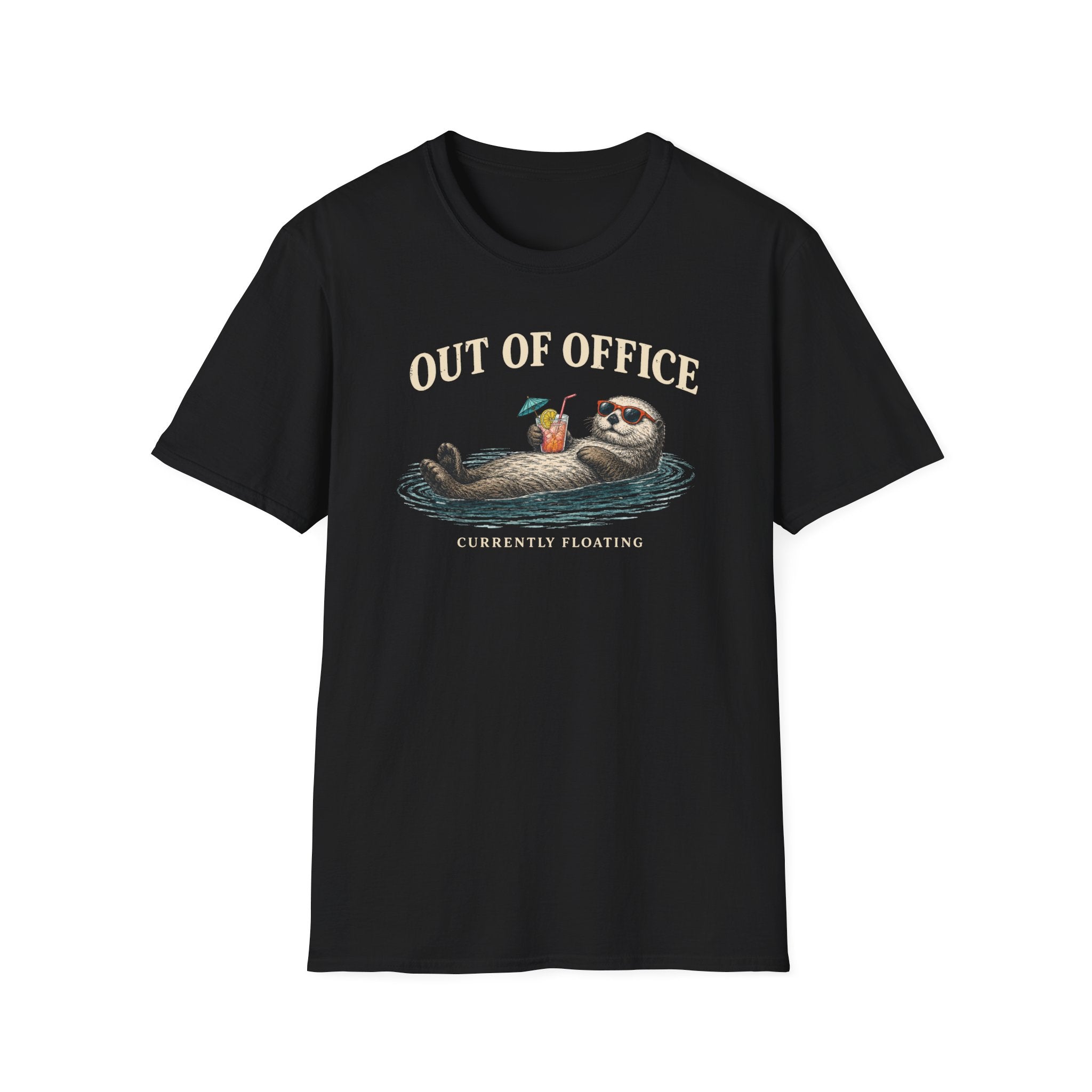 Out Of Office Currently Floating T-Shirt