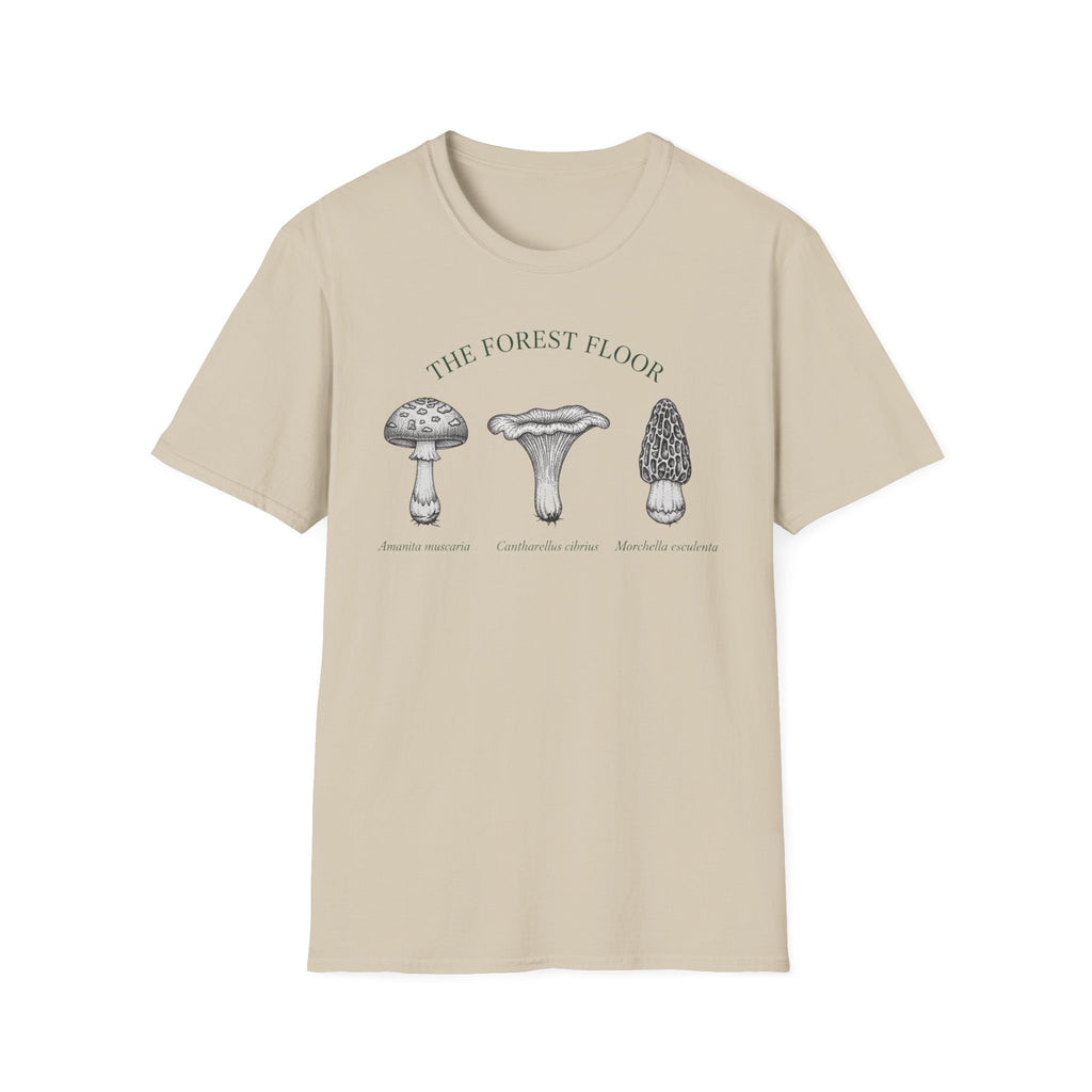 Forest Floor Mushrooms T-Shirt