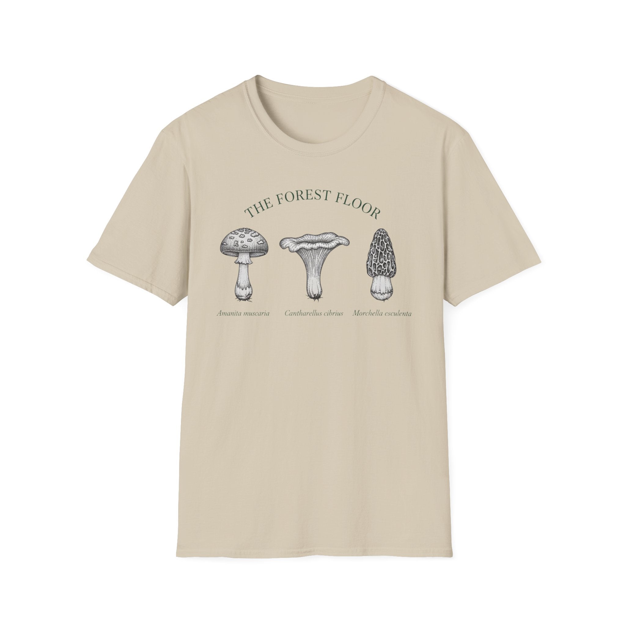 Forest Floor Mushrooms T-Shirt