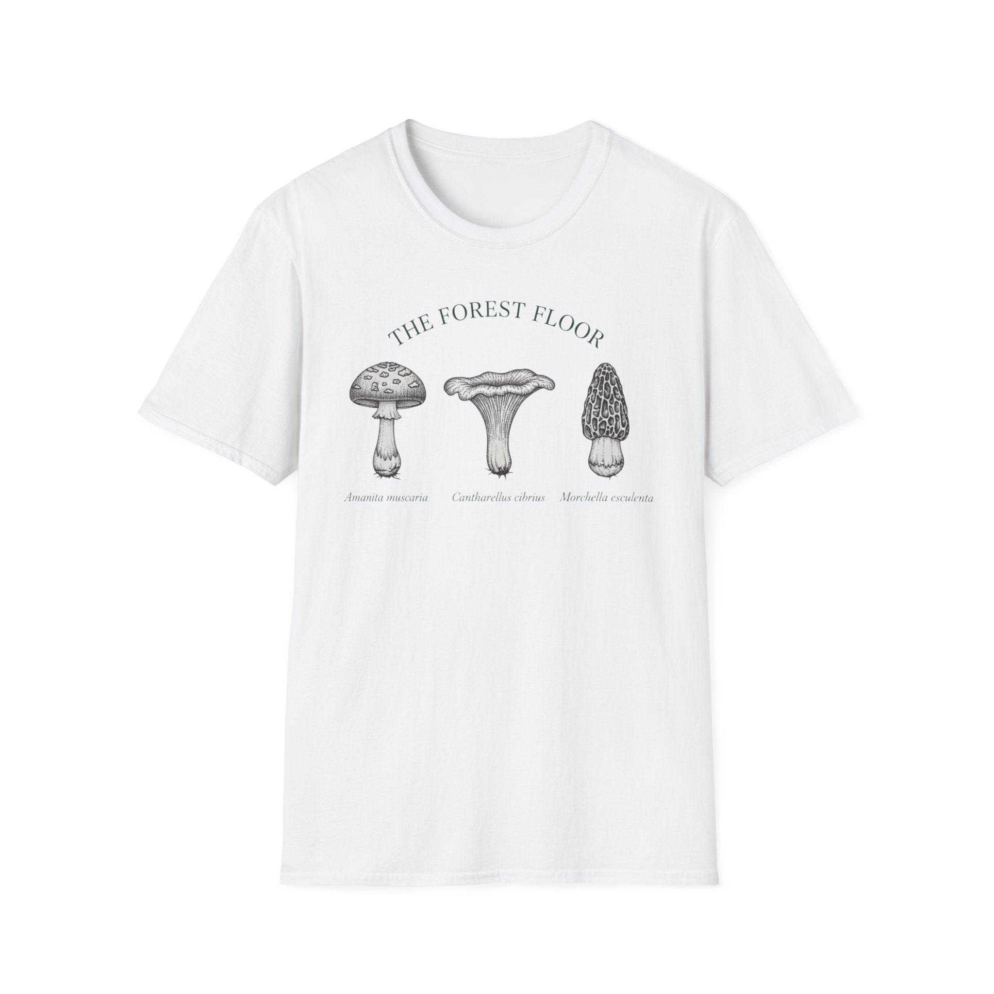 Forest Floor Mushrooms T-Shirt