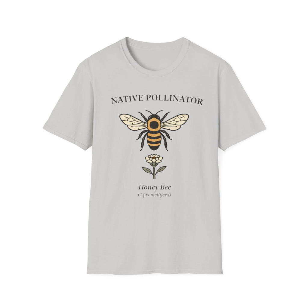Native Pollinator Honey Bee T-Shirt