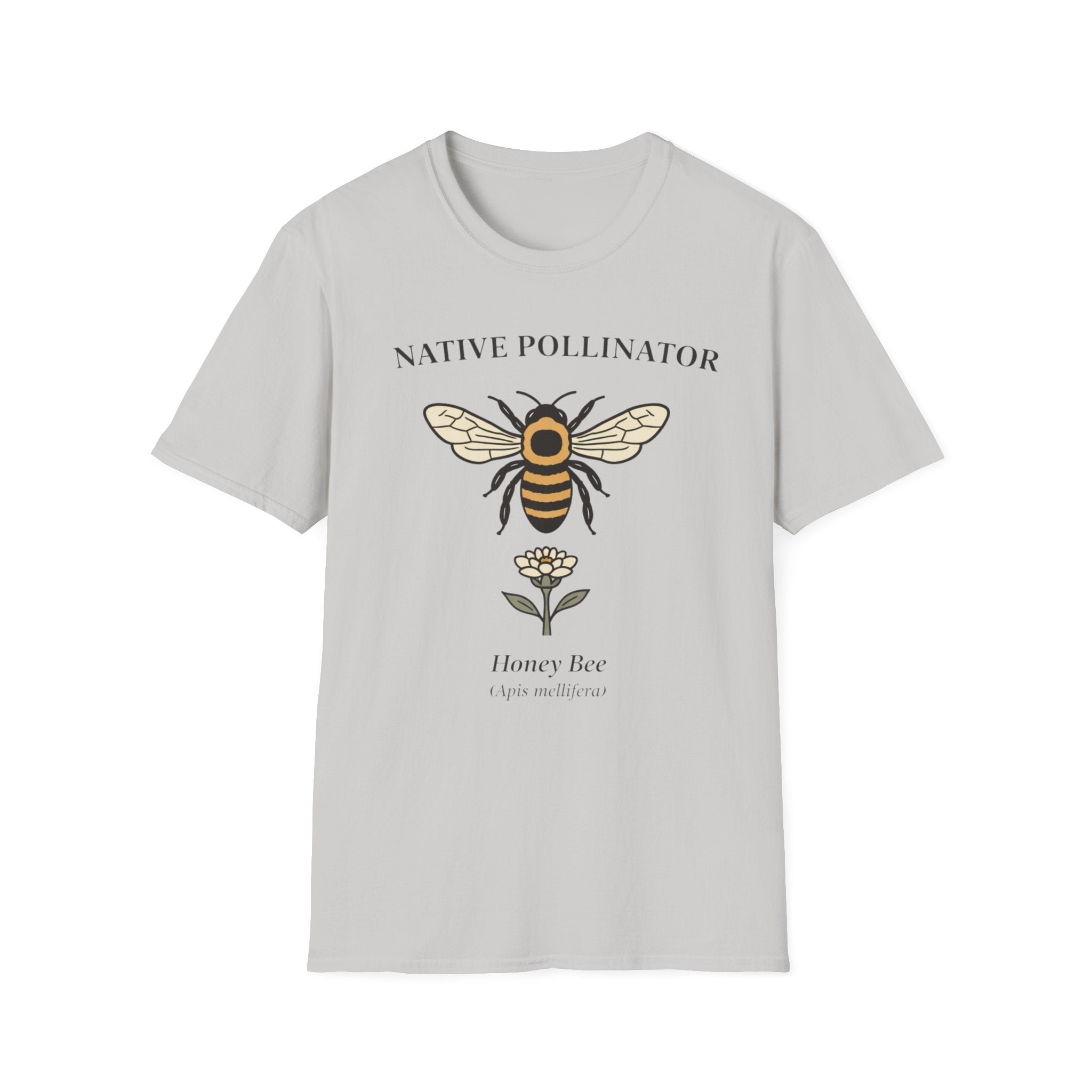 Native Pollinator Honey Bee T-Shirt