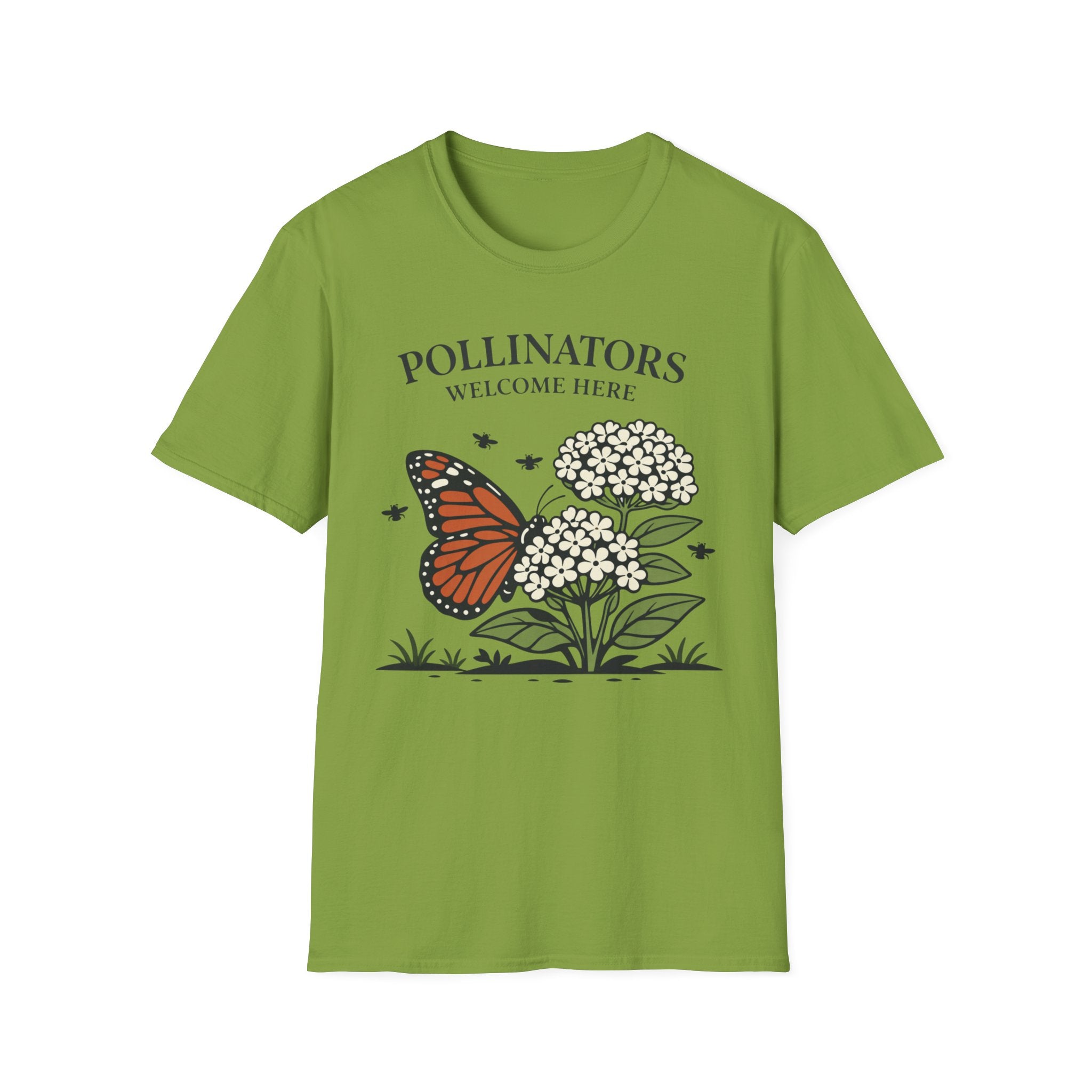 Pollinators Welcome Here T-Shirt
