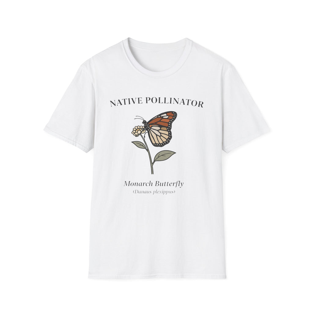 Native Pollinator Monarch Butterfly T-Shirt