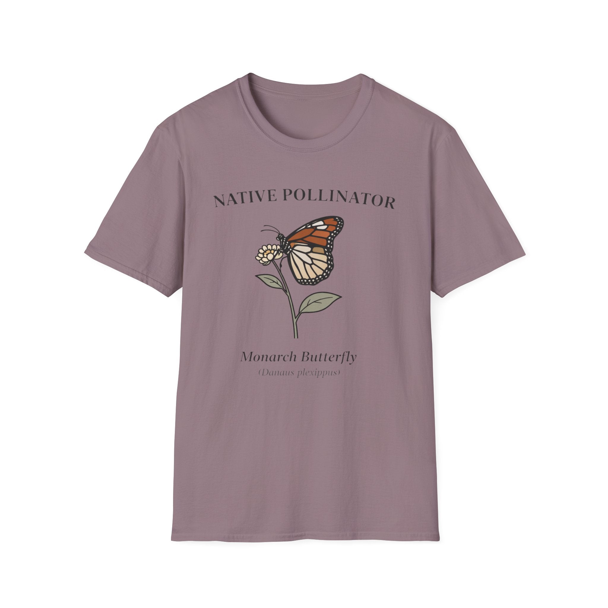 Native Pollinator Monarch Butterfly T-Shirt