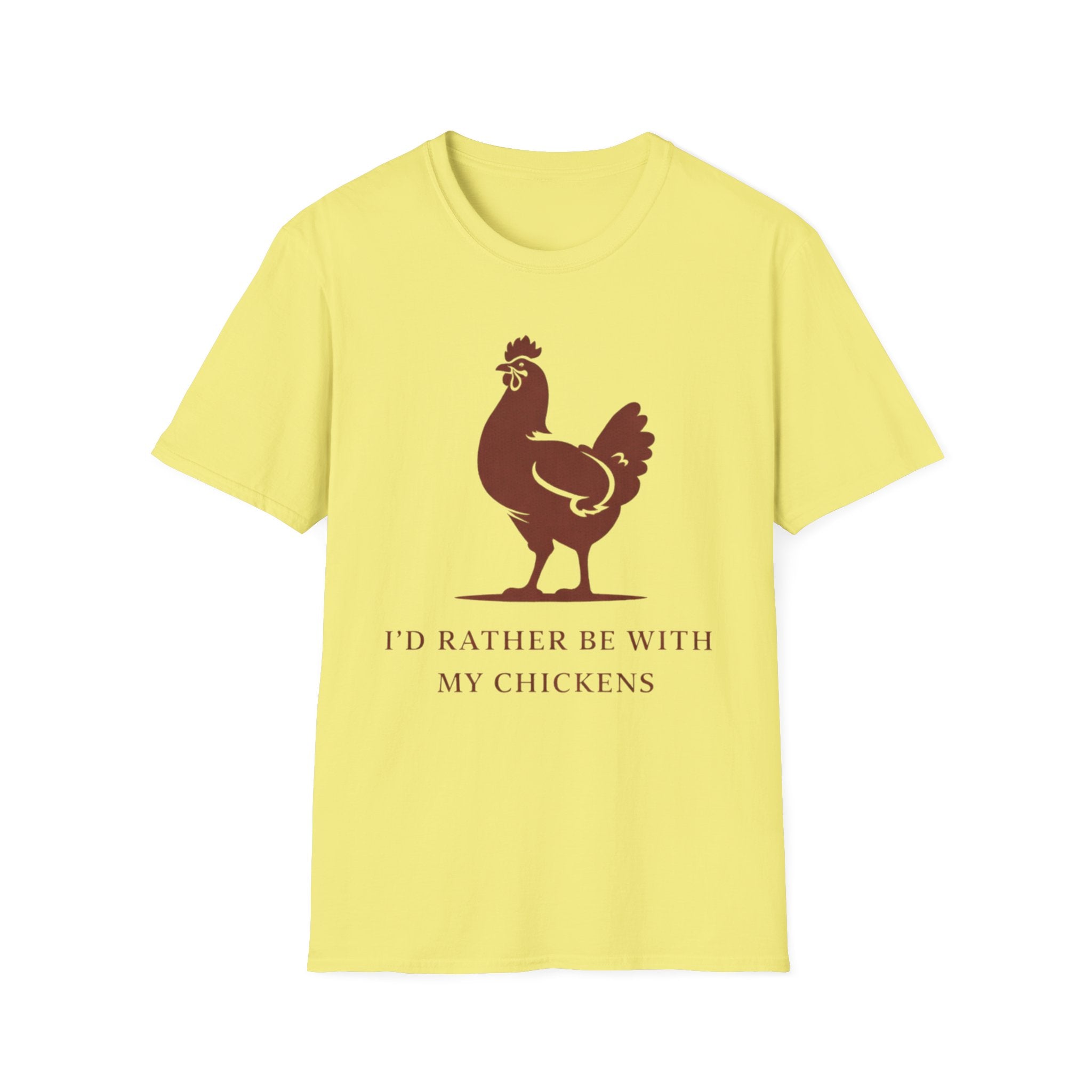 I'd Rather Be With My Chickens T-Shirt