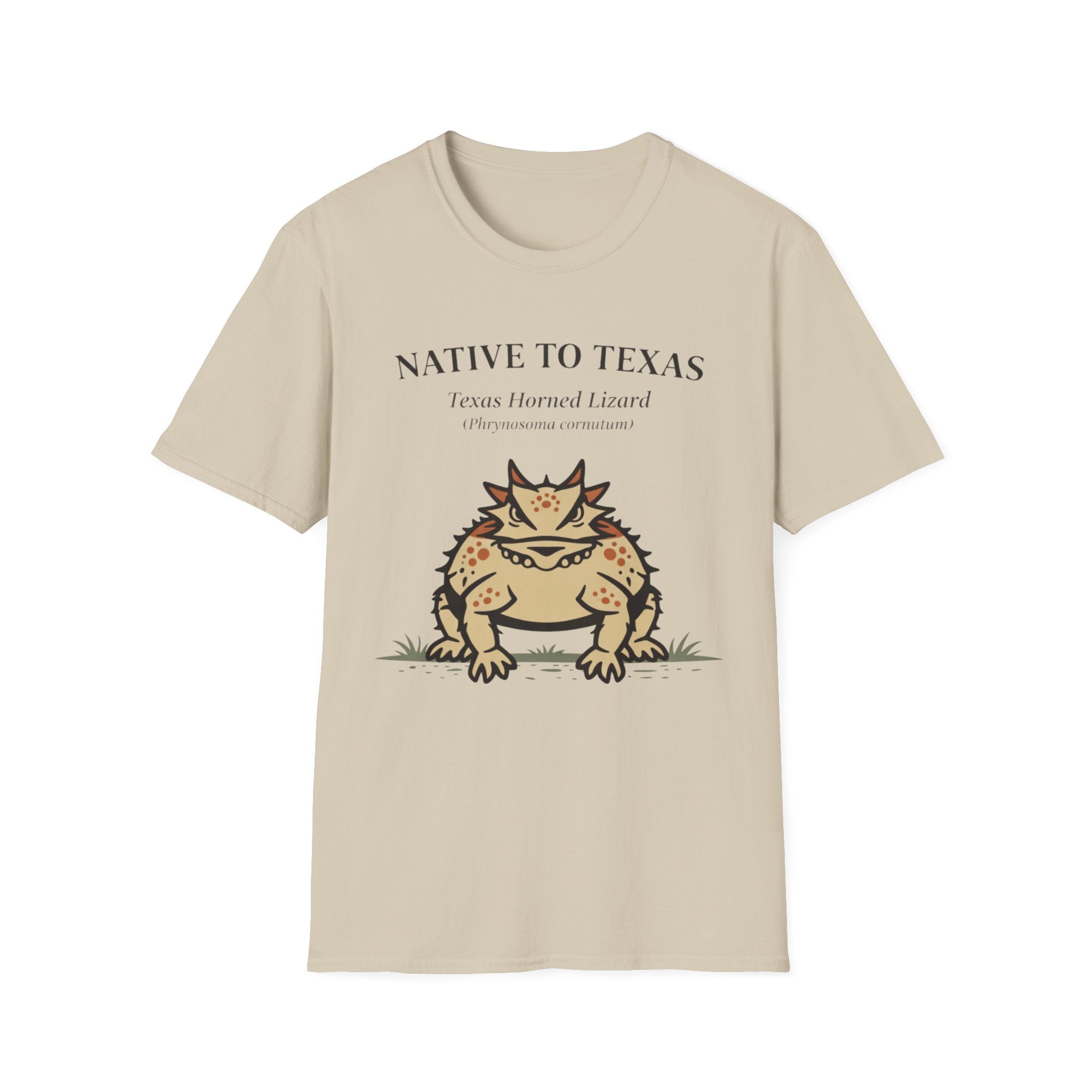 Native to Texas Texas Horned Lizard T-Shirt
