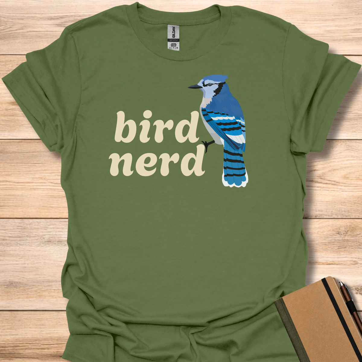 Bird Nerd Jay T-Shirt