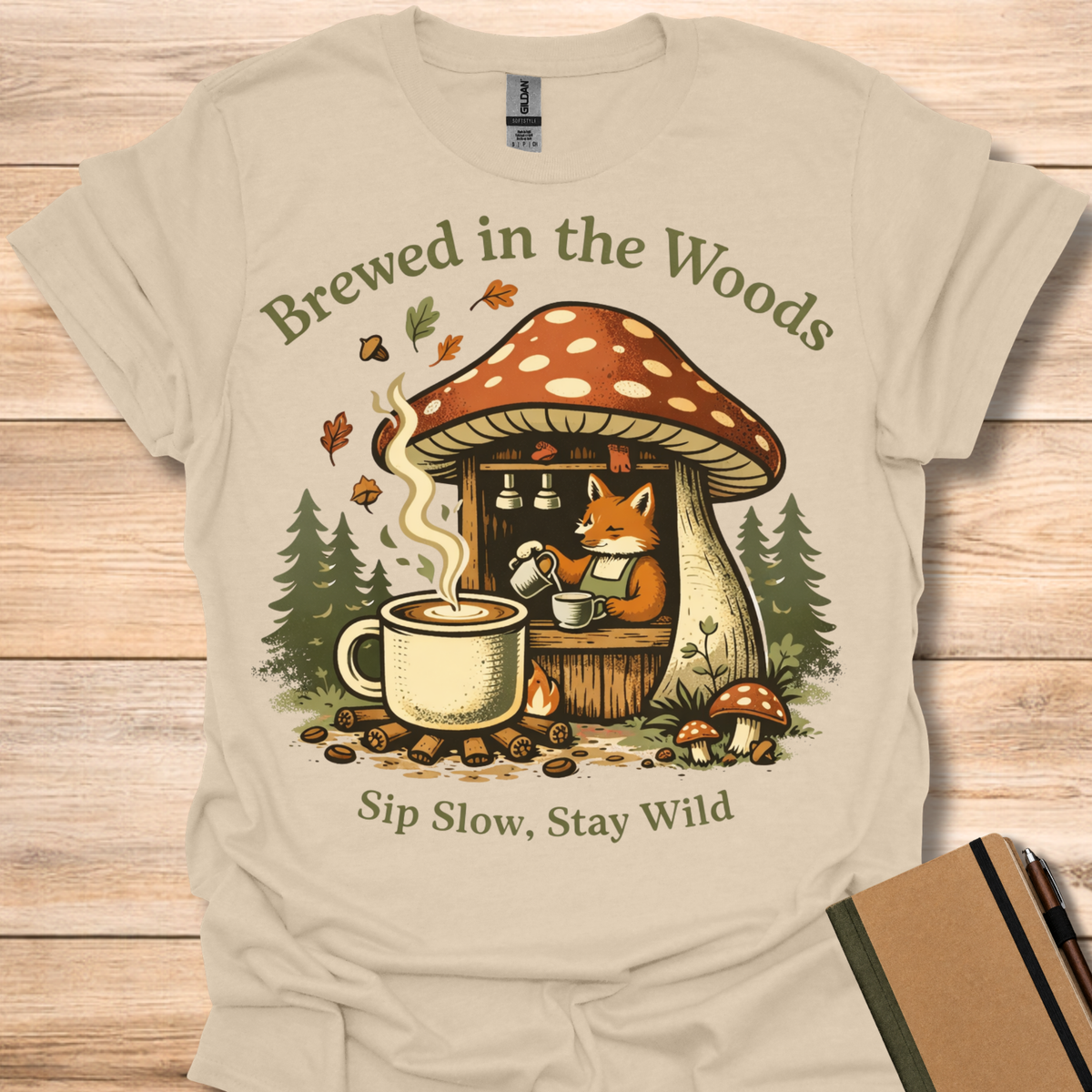 Brewed in the Woods T-Shirt