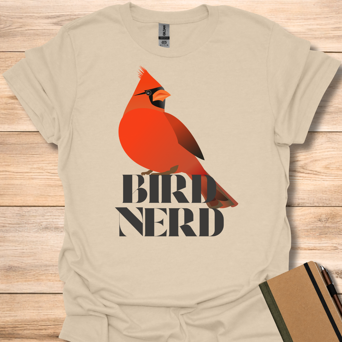 Bird Nerd Cardinal T-Shirt