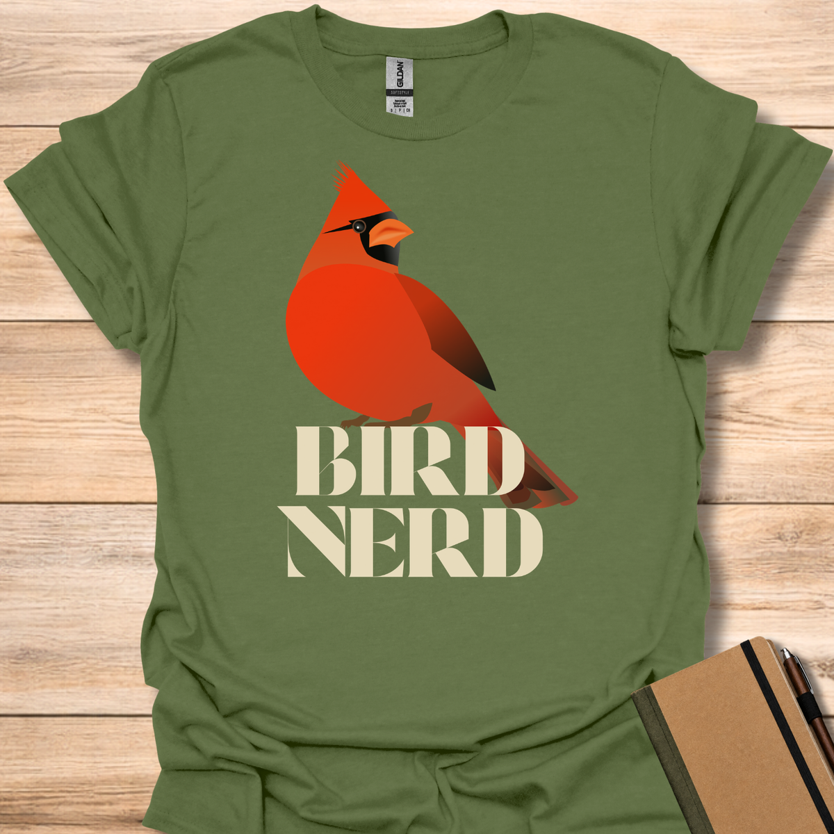 Bird Nerd Cardinal T-Shirt