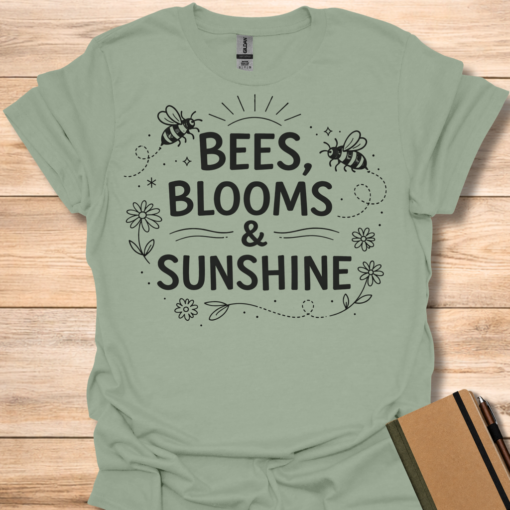 Bees Blooms & Sunshine T-Shirt