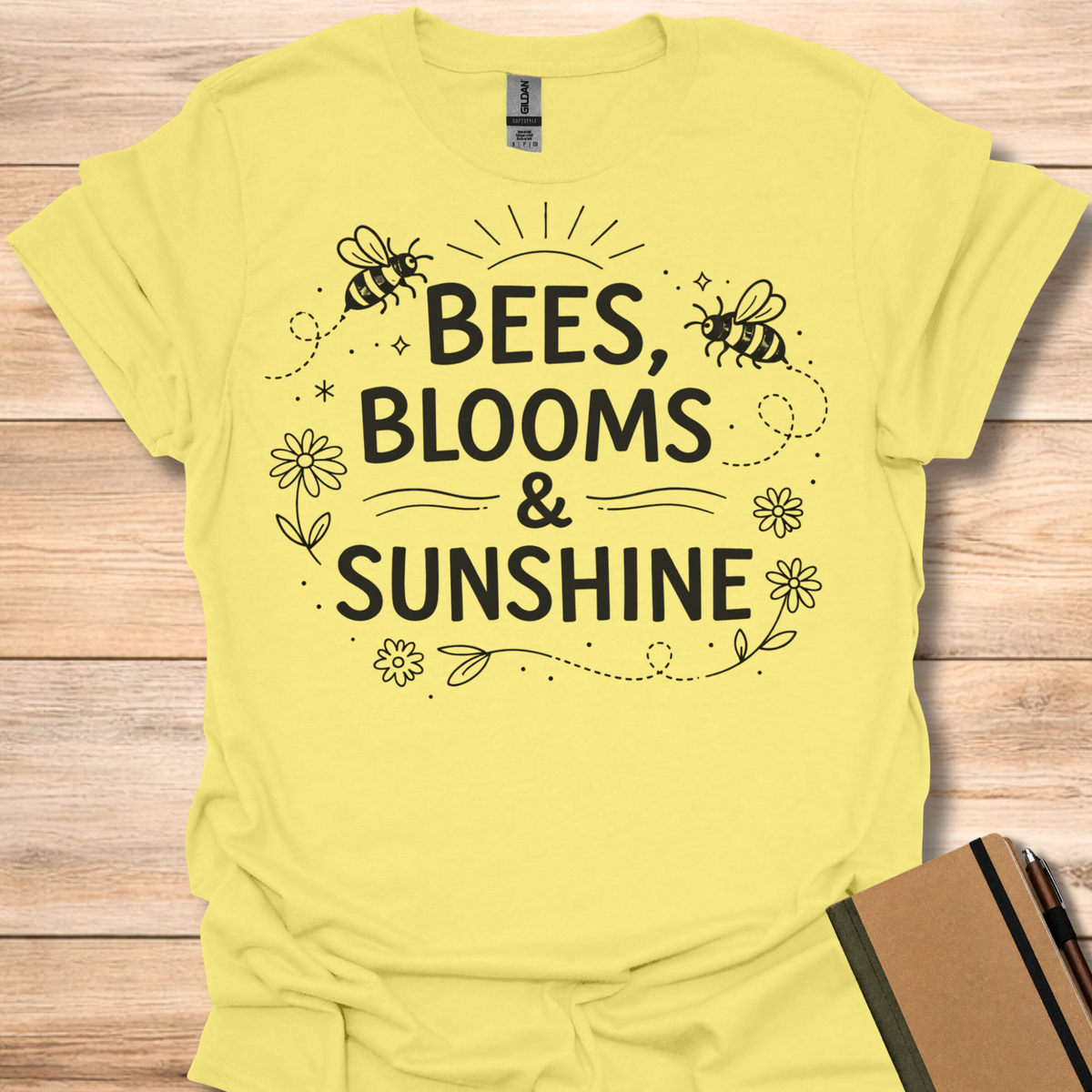 Bees Blooms & Sunshine T-Shirt
