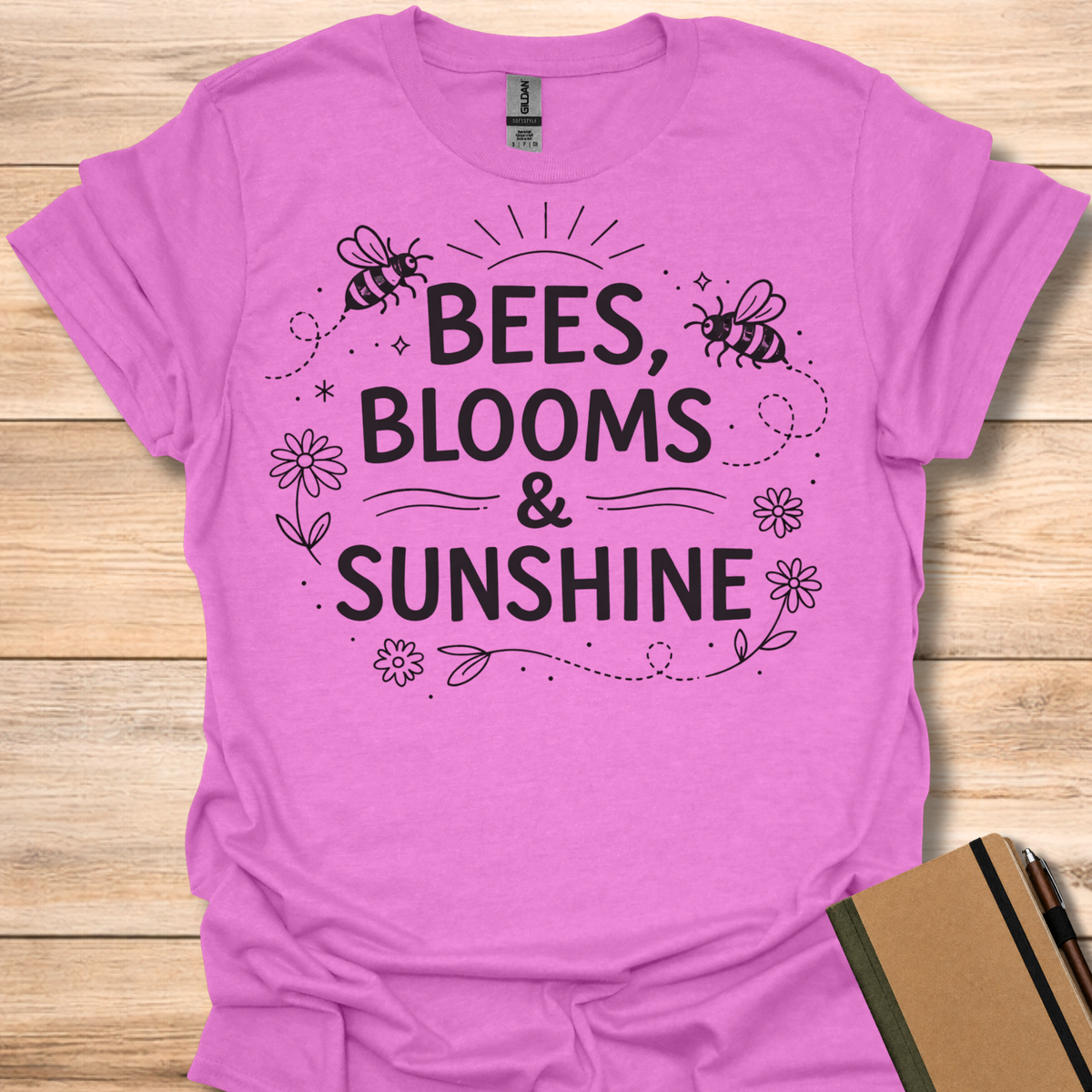 Bees Blooms & Sunshine T-Shirt