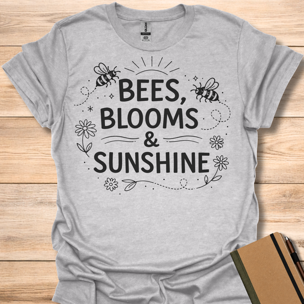 Bees Blooms & Sunshine T-Shirt