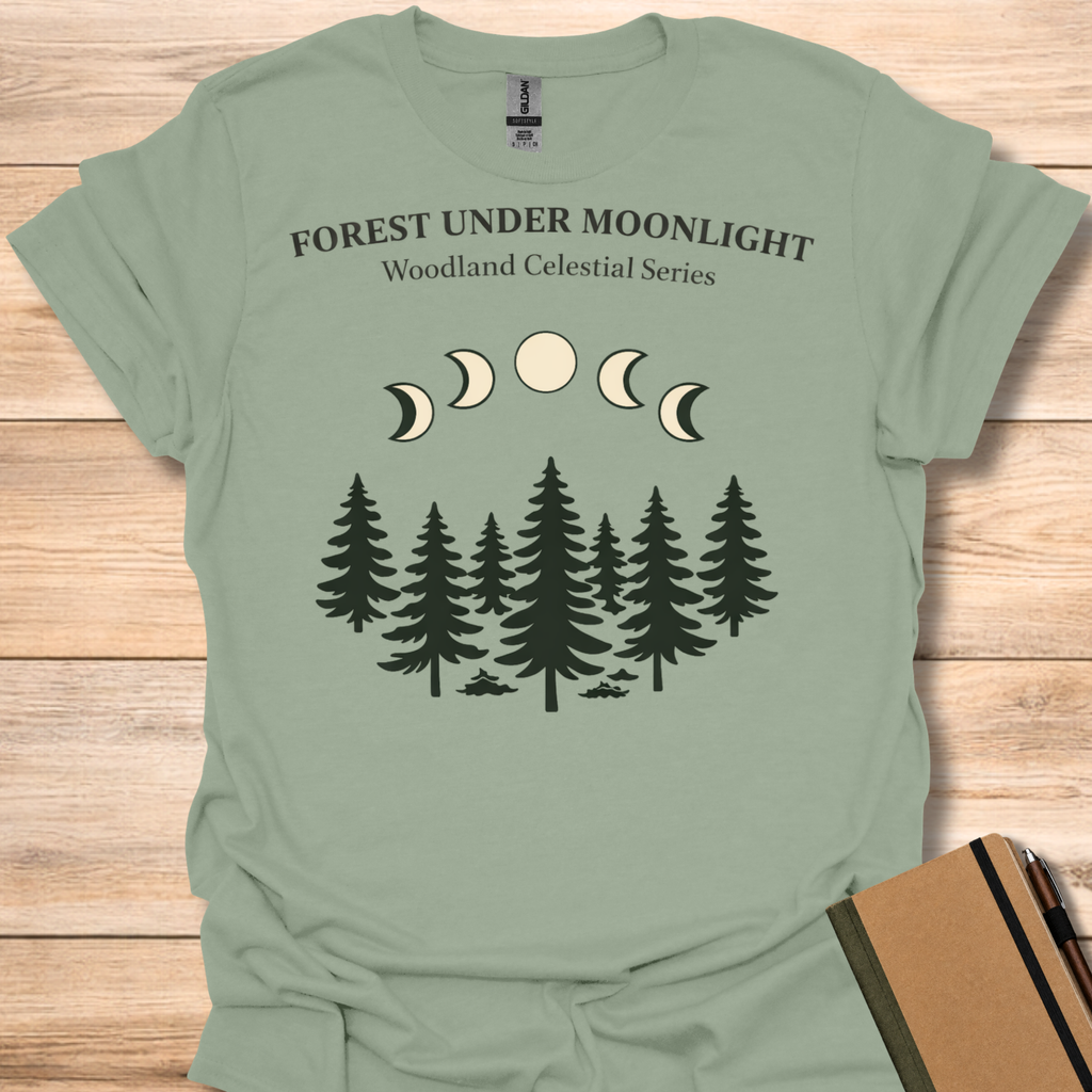 Forest Under Moonlight T-Shirt