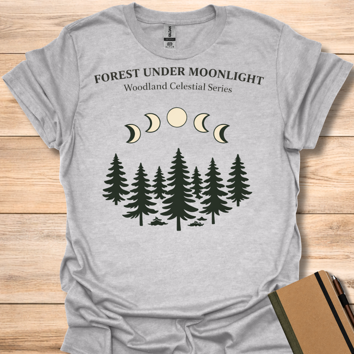 Forest Under Moonlight T-Shirt