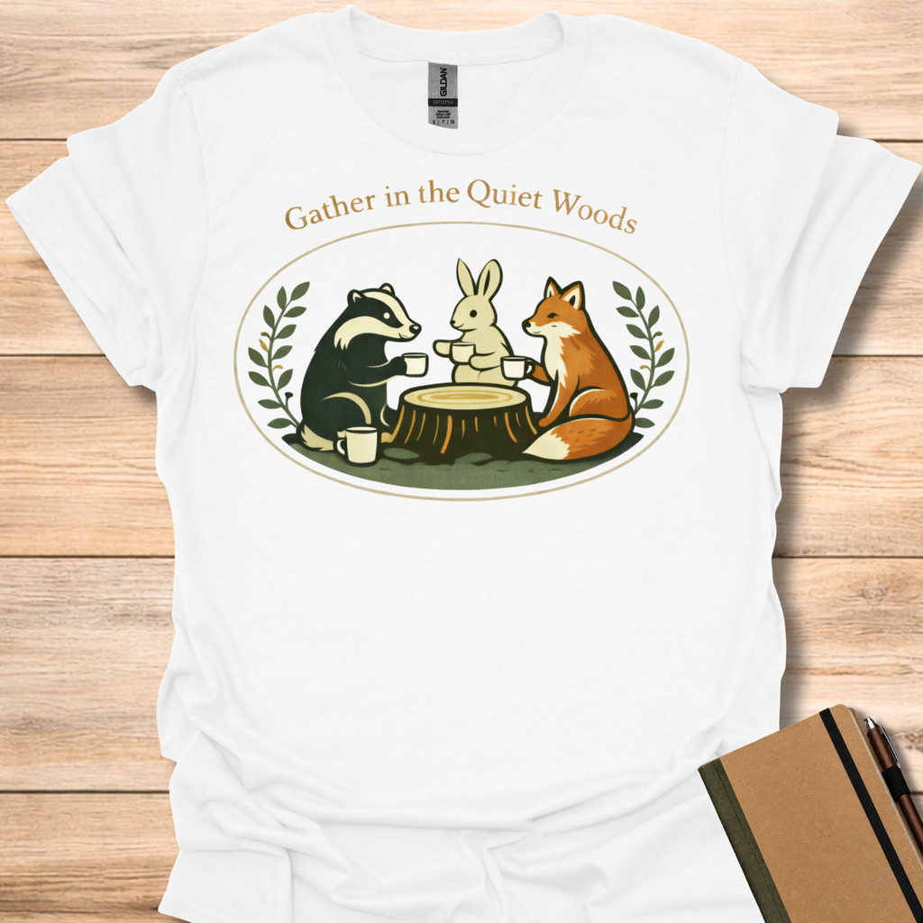 Gather In The Quiet Woods T-Shirt