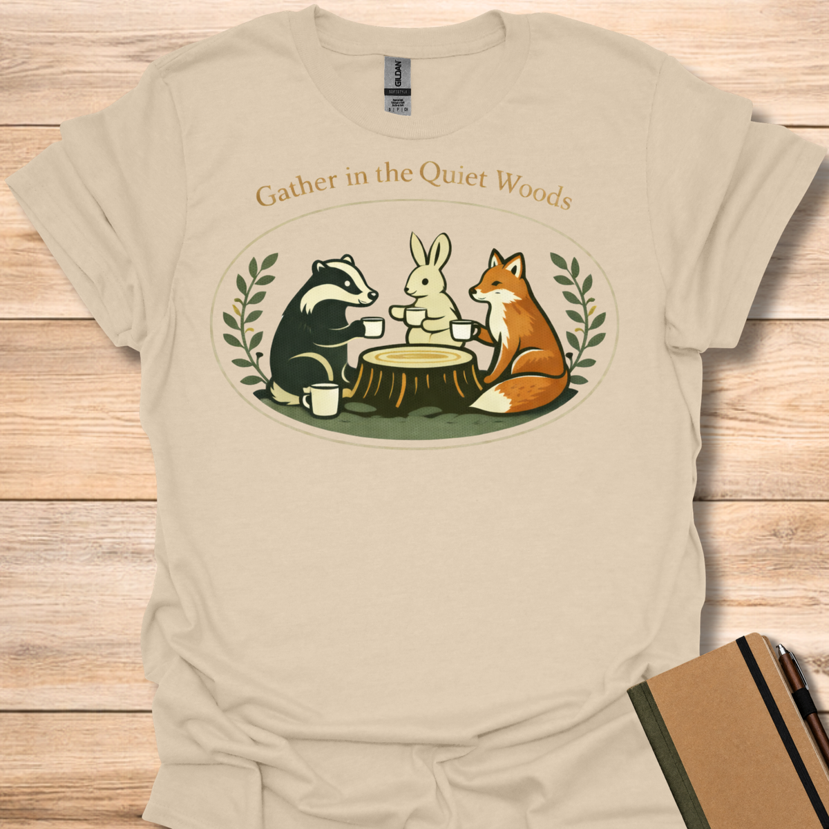 Gather In The Quiet Woods T-Shirt
