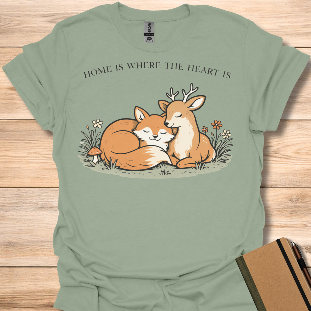 Home Is Where the Heart Is T-Shirt