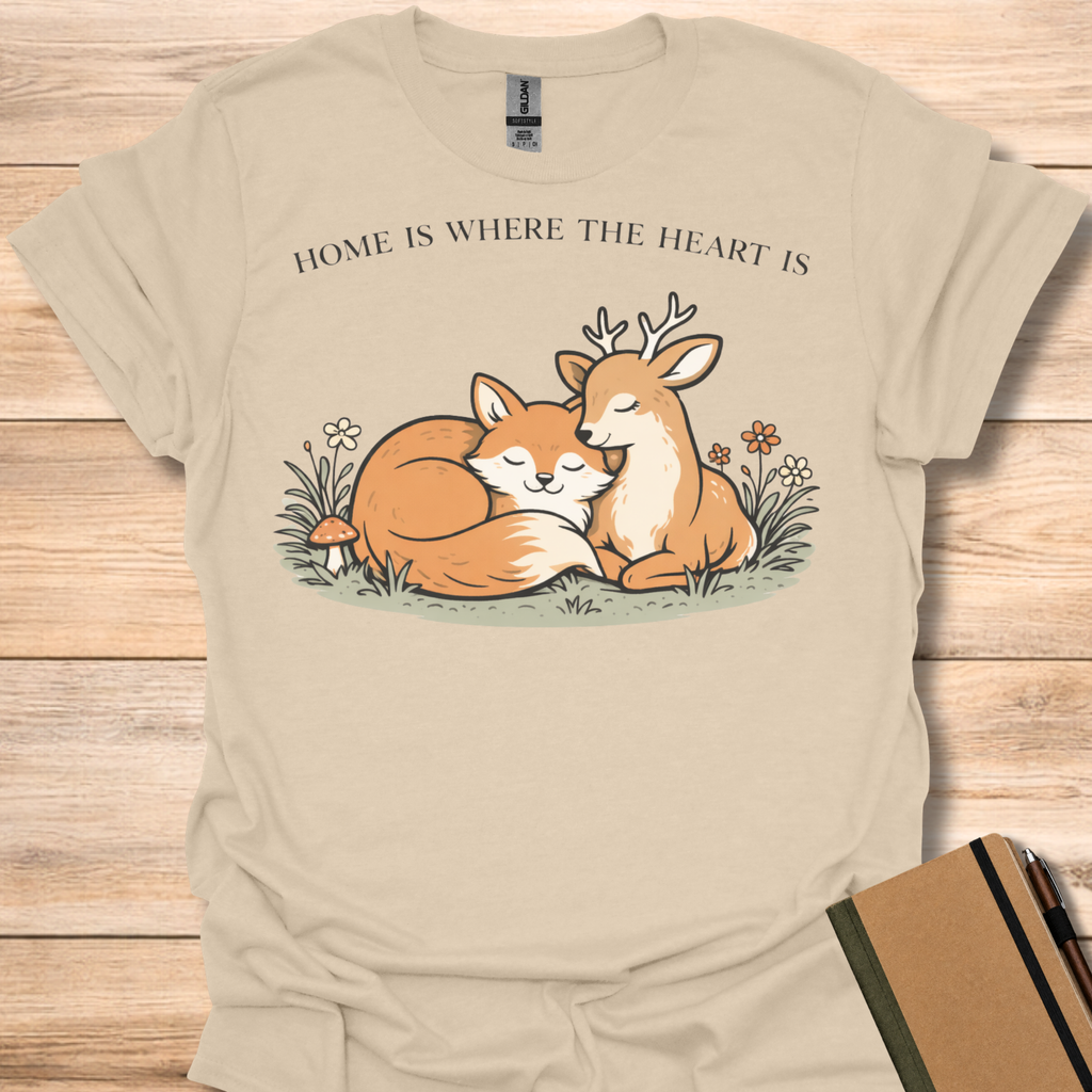 Home Is Where the Heart Is T-Shirt