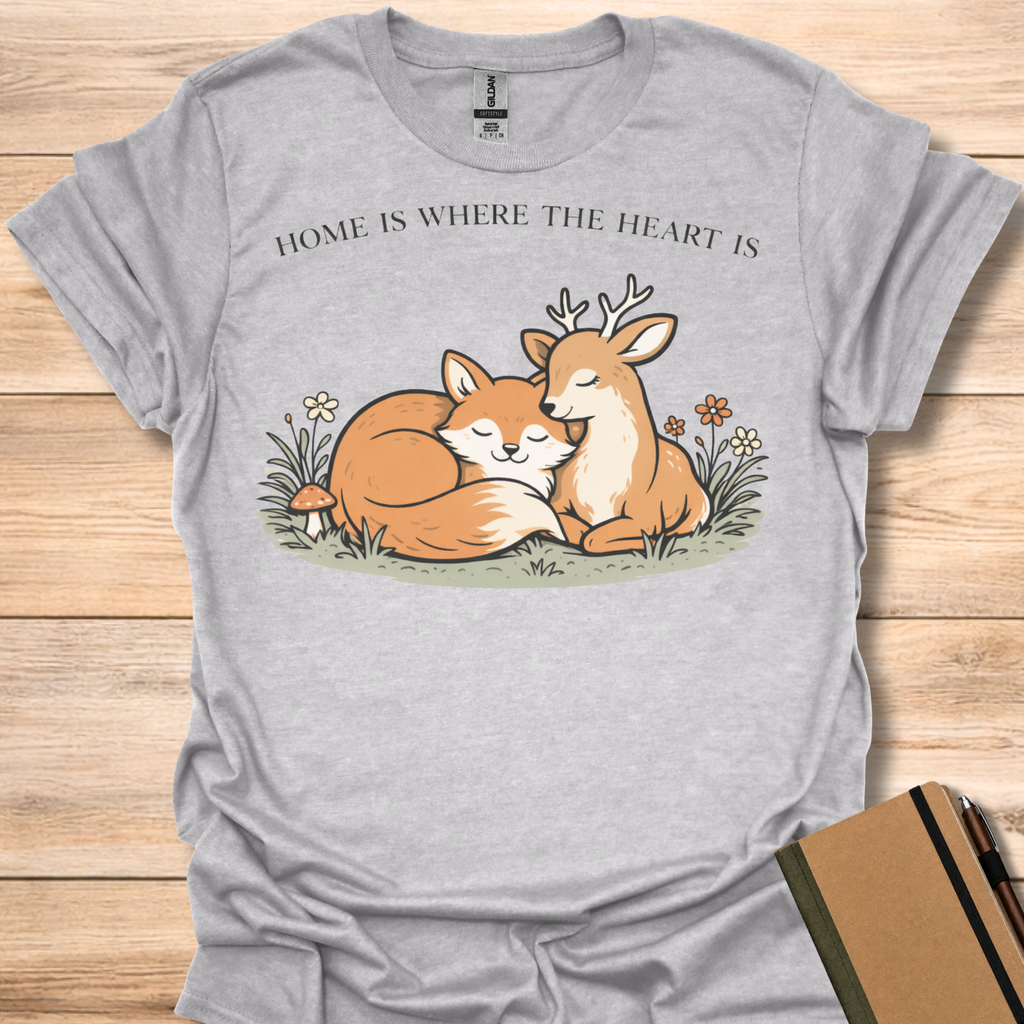Home Is Where the Heart Is T-Shirt