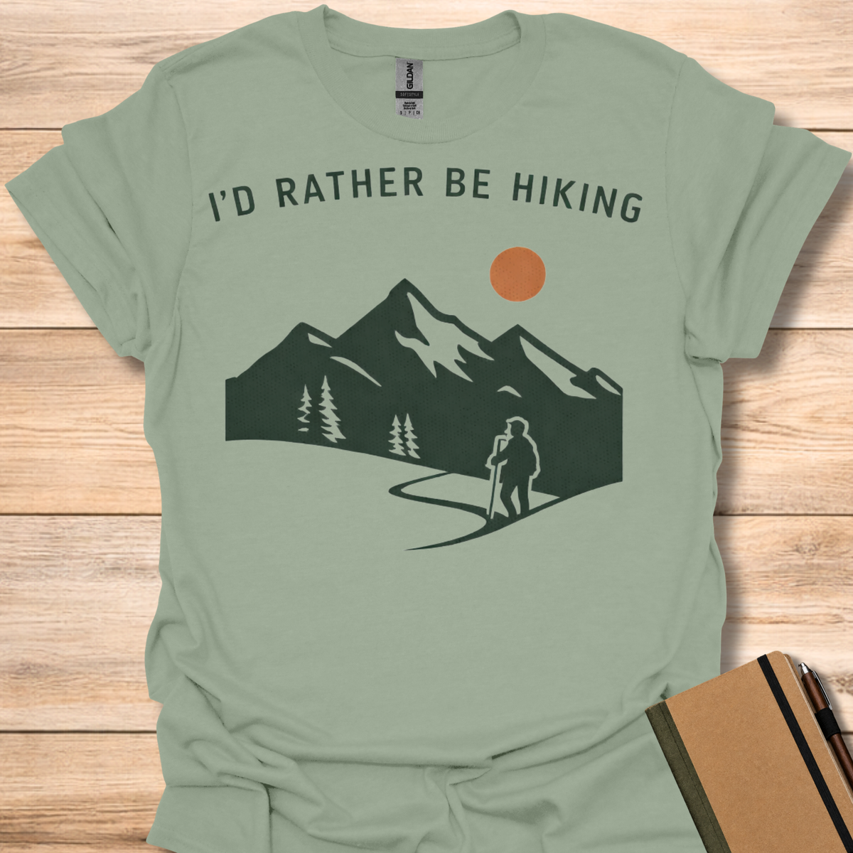 I’d Rather Be Hiking T-Shirt