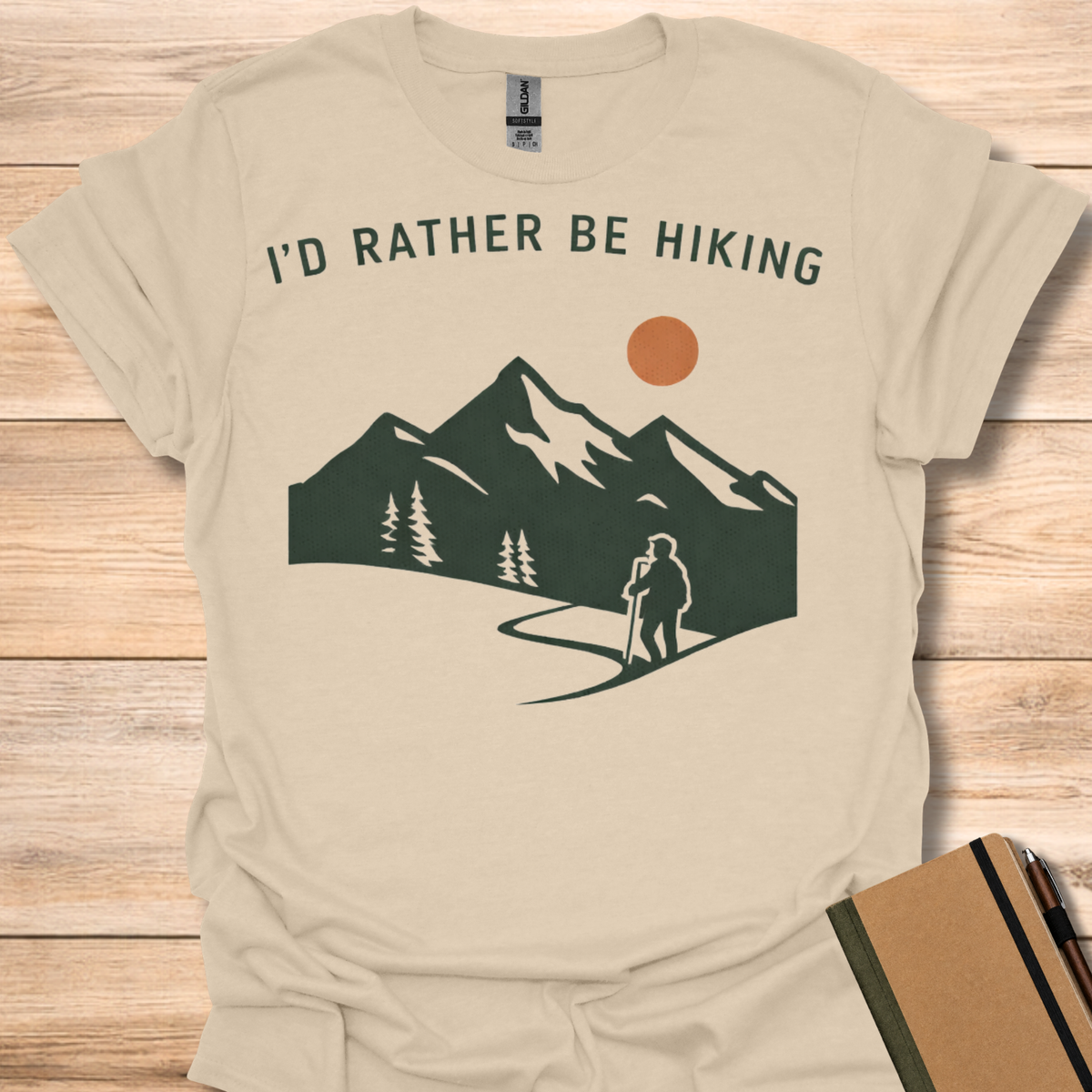 I’d Rather Be Hiking T-Shirt