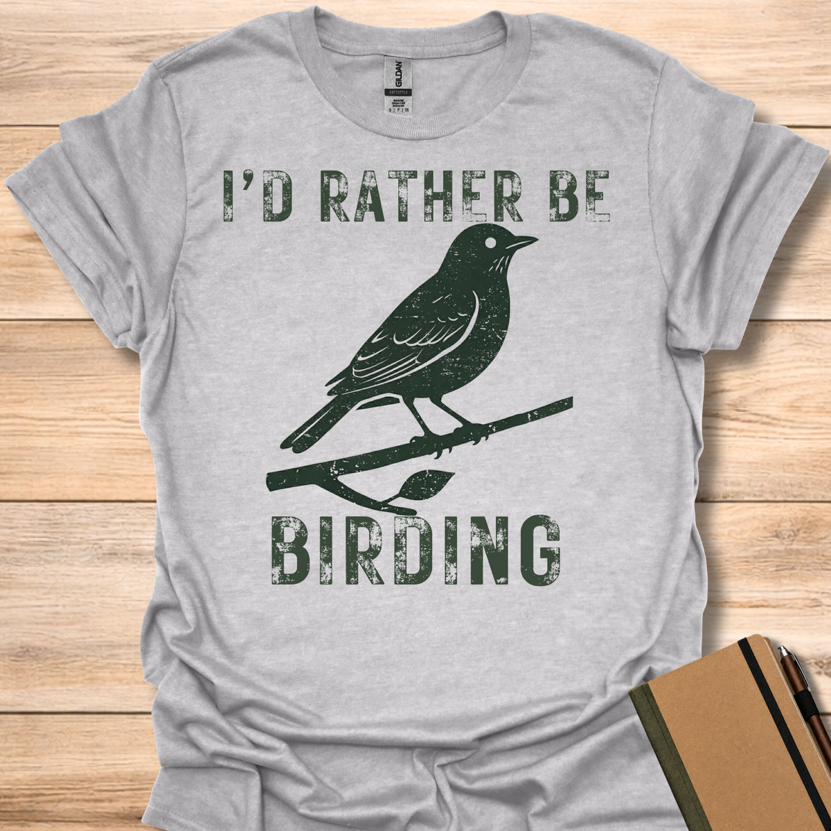 I'd Rather Be Birding T-Shirt