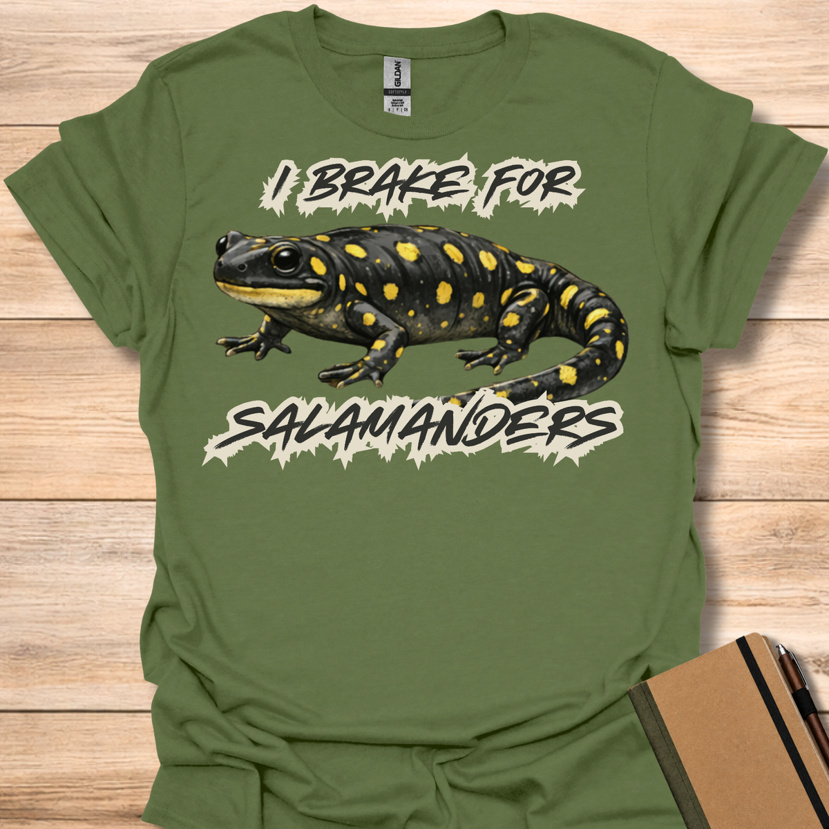 I Brake For Salamanders T-Shirt