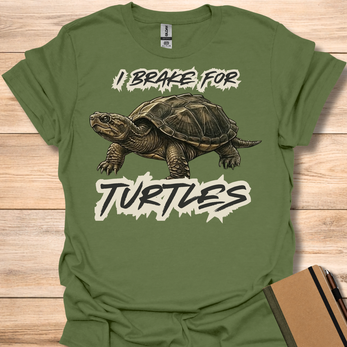 I Brake For Turtles T-Shirt