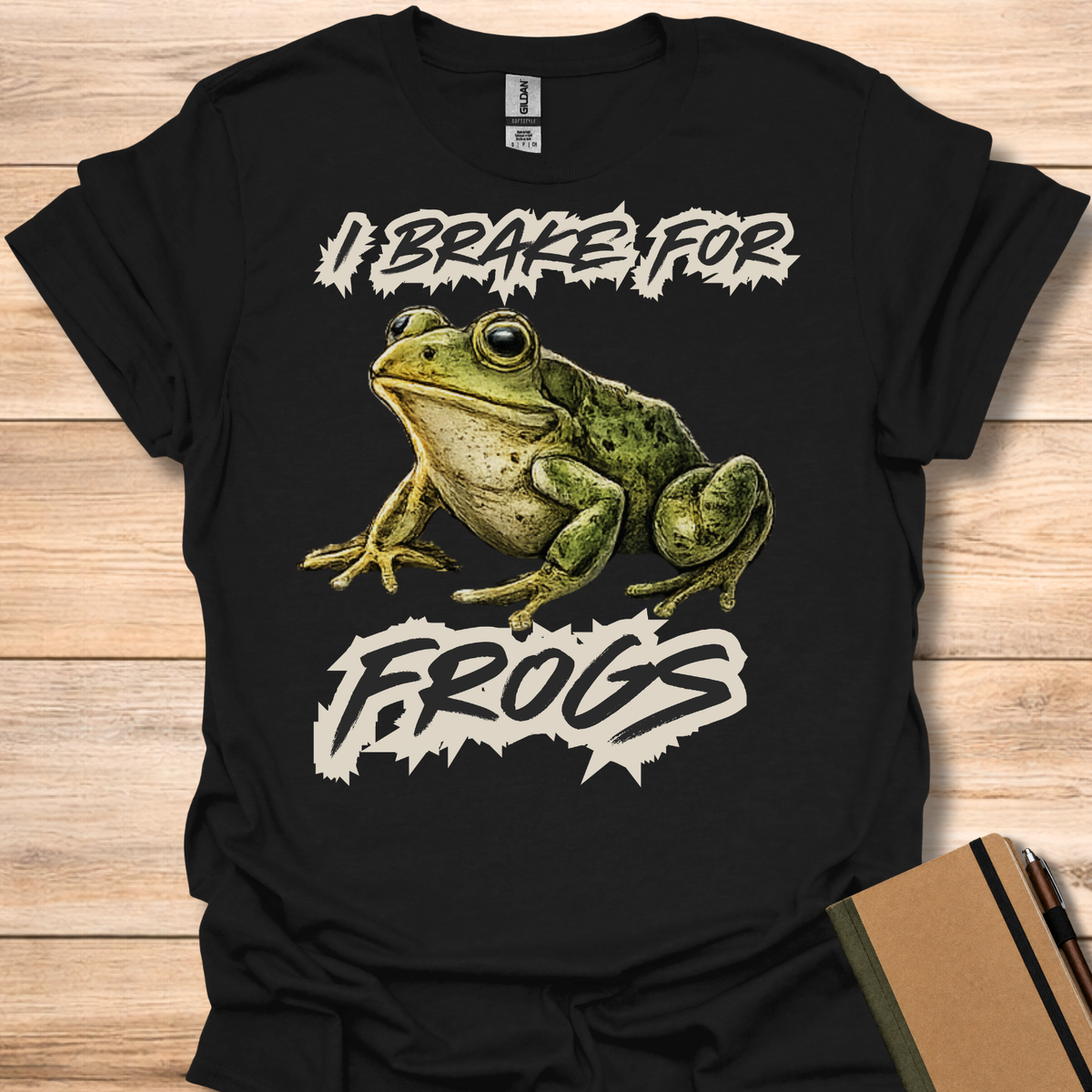 I Brake For Frogs T-Shirt