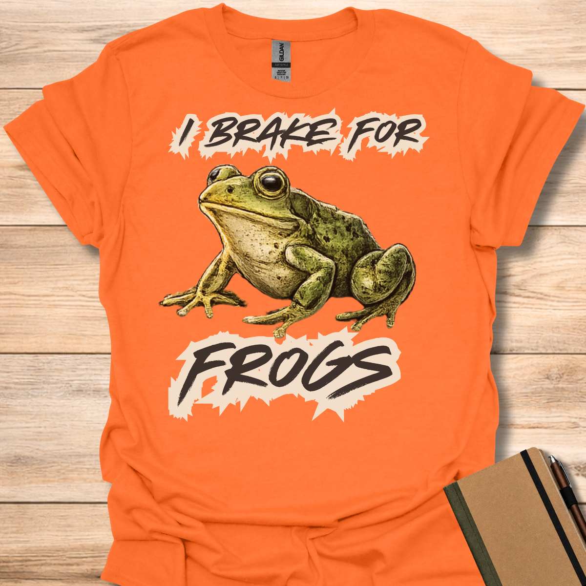 I Brake For Frogs T-Shirt