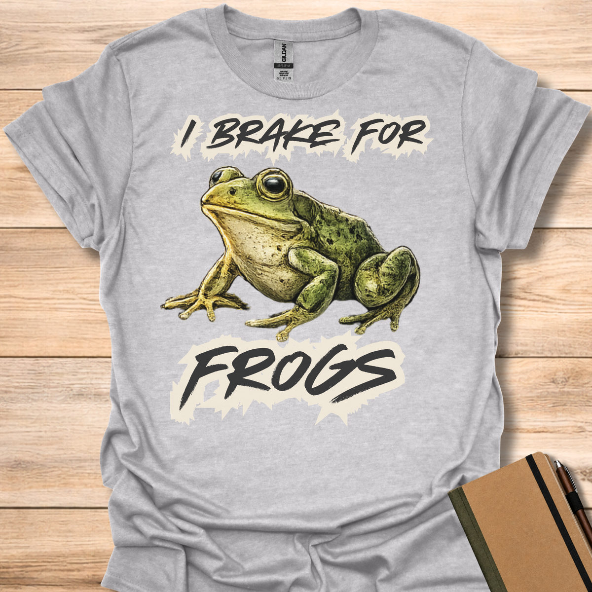I Brake For Frogs T-Shirt